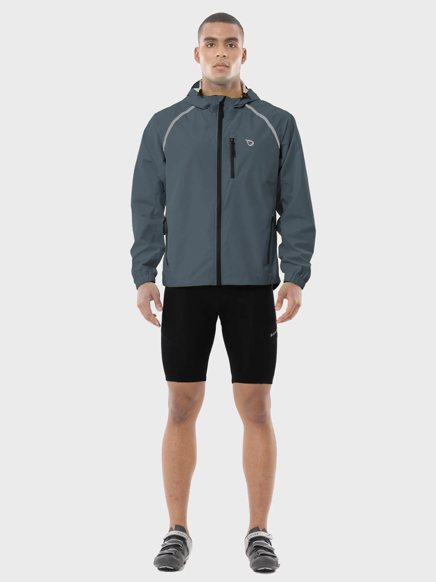 Men's UPF 50+ Waterproof Cycling Rain Jacket - Image 53