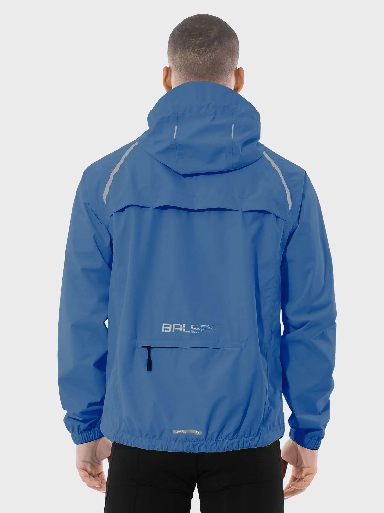 Men's UPF 50+ Waterproof Cycling Rain Jacket - Image 9