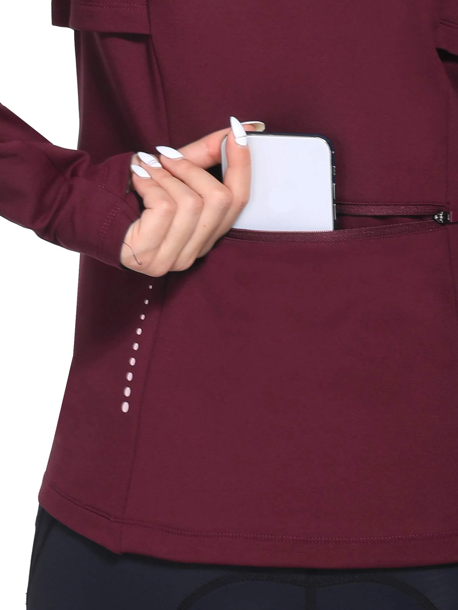 Cycling Long Sleeve Fleece Jacket - Image 18
