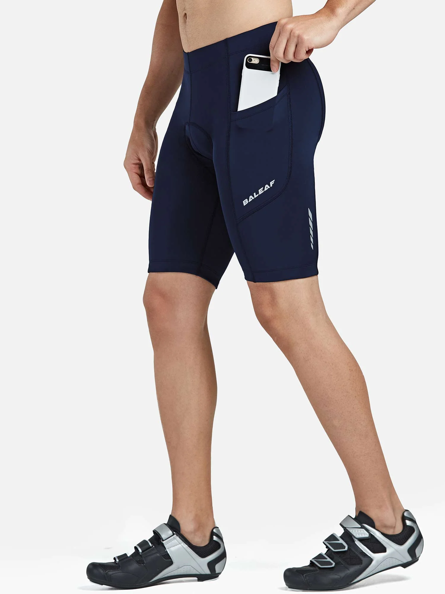 Men's UPF 50+ Cycling Shorts With Side Pockets - Image 13