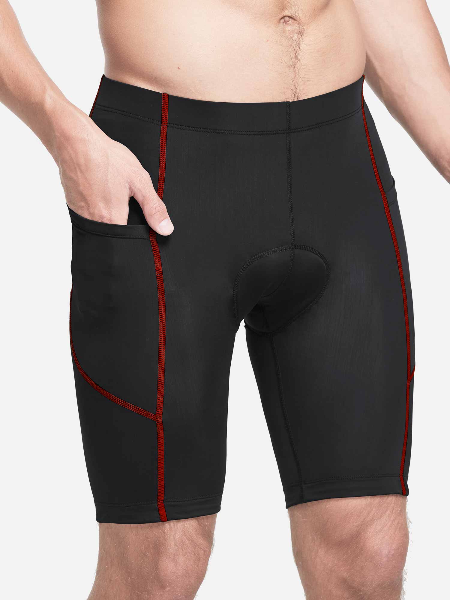 Men's UPF 50+ Cycling Shorts With Side Pockets - Image 16