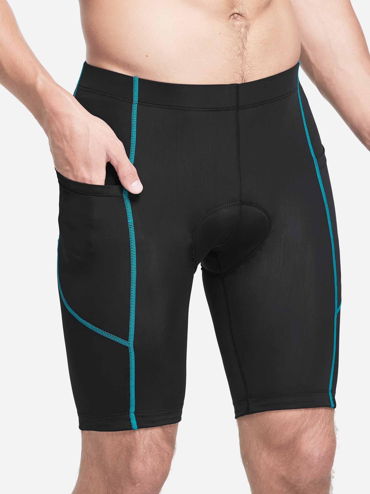 Men's UPF 50+ Cycling Shorts With Side Pockets - Image 29