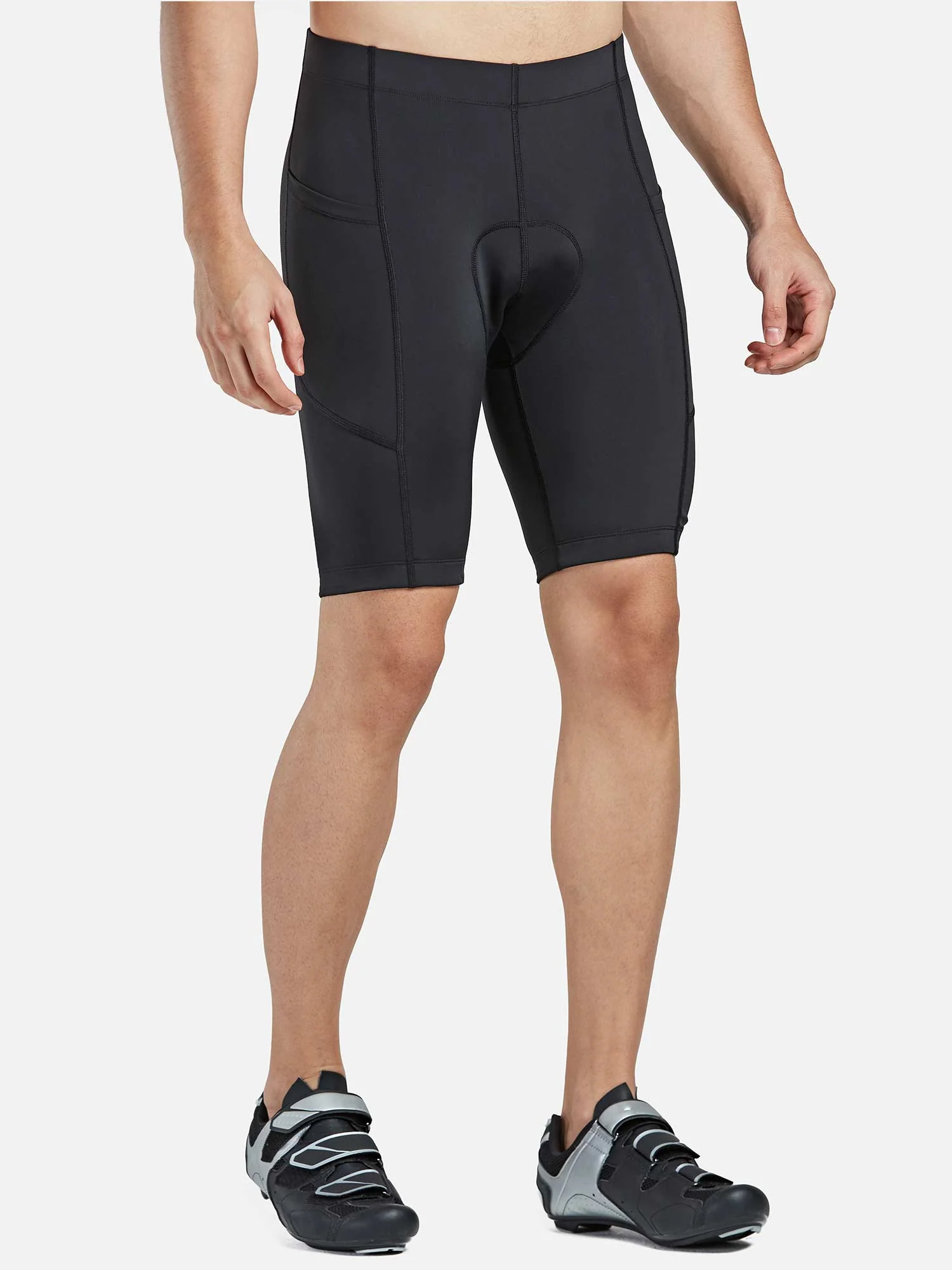 Men's UPF 50+ Cycling Shorts With Side Pockets - Image 3