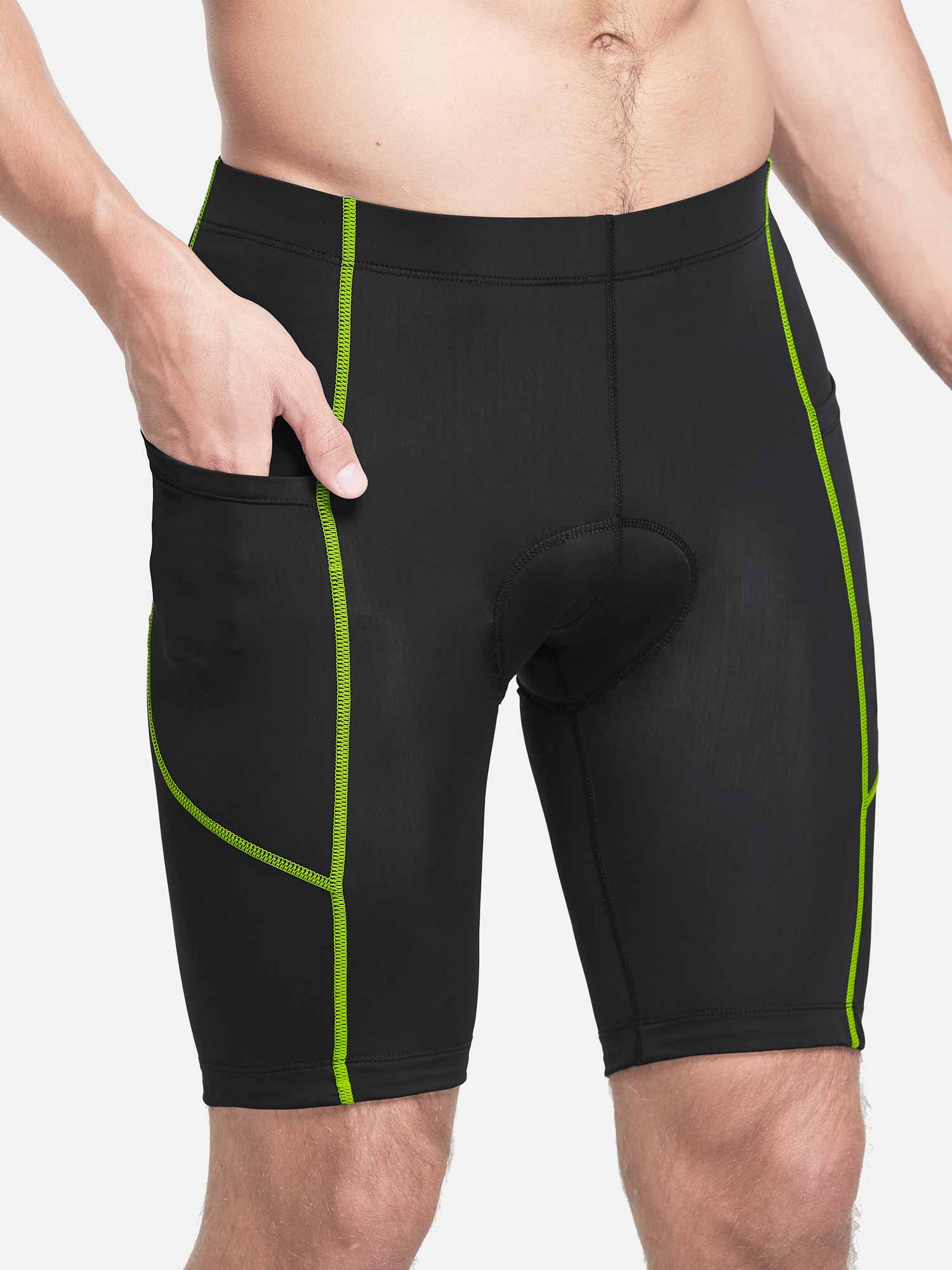 Men's UPF 50+ Cycling Shorts With Side Pockets - Image 34