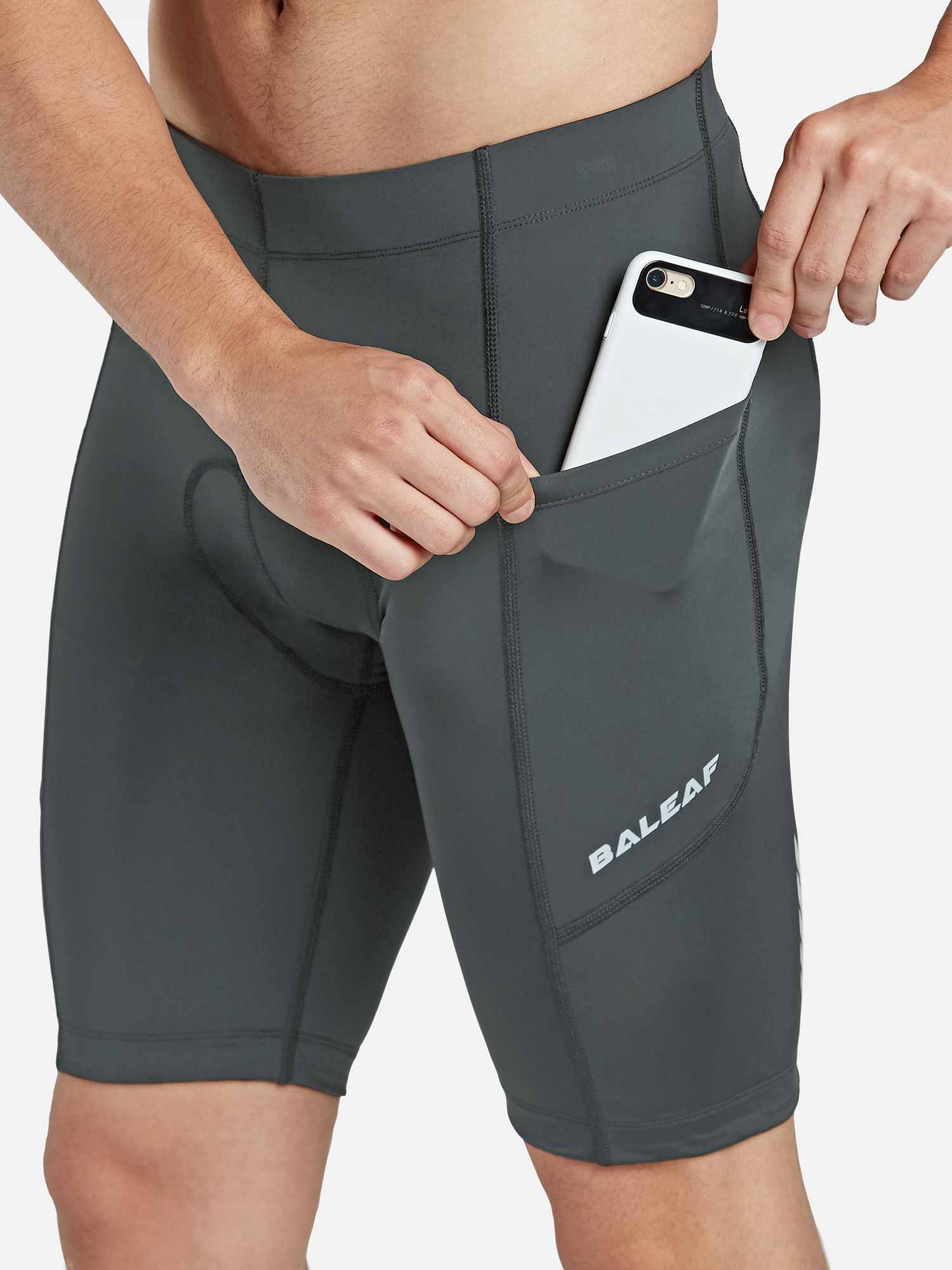 Men's UPF 50+ Cycling Shorts With Side Pockets - Image 40