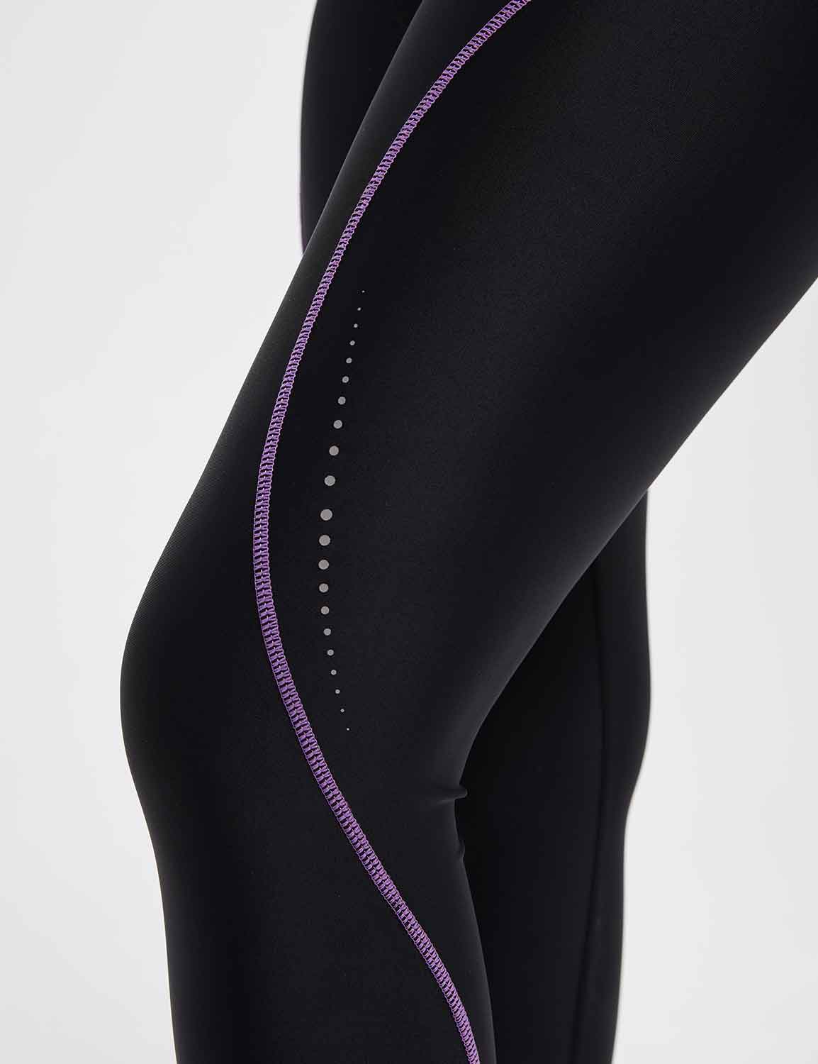Women's UPF 50+ High-Waisted Padded Cycling Capris - Image 11