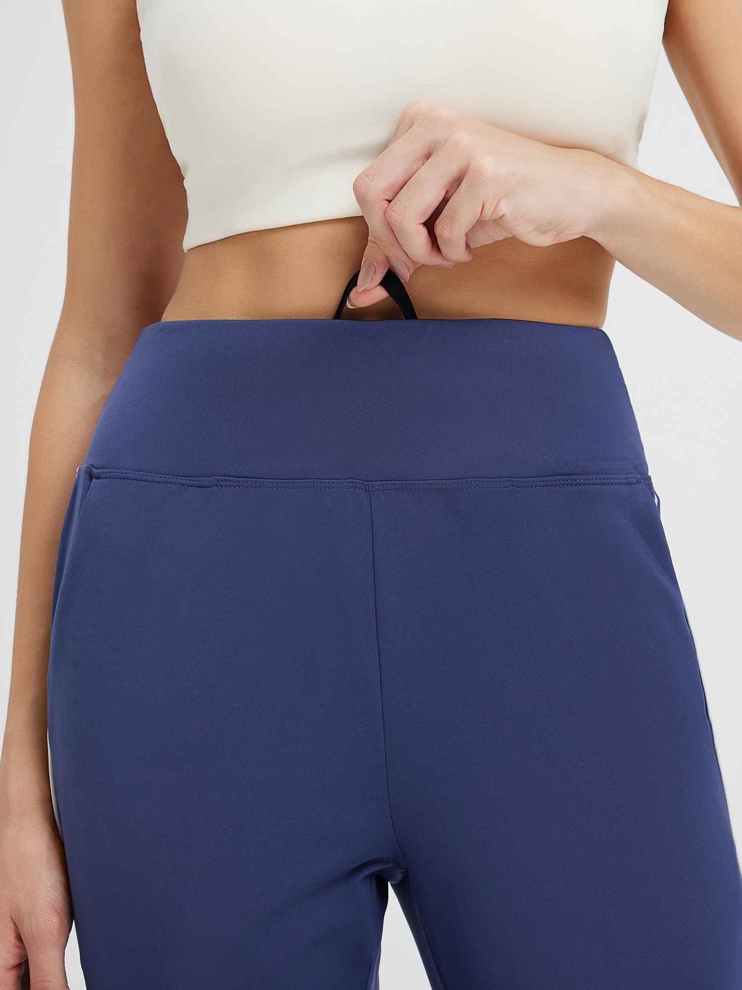 Flat Waist Fleece-Lined Running Joggers - Image 29