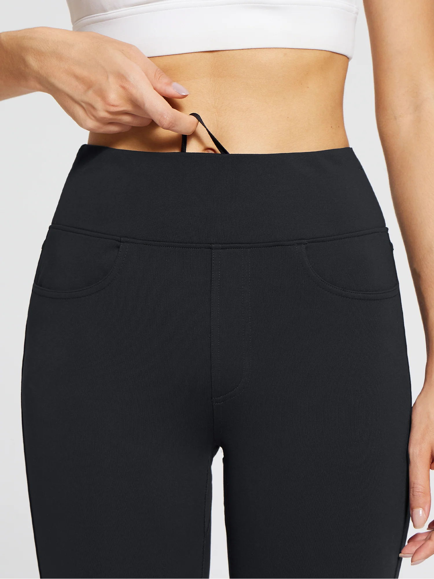 Laureate Fleece-Lined Denim Leggings - Image 18