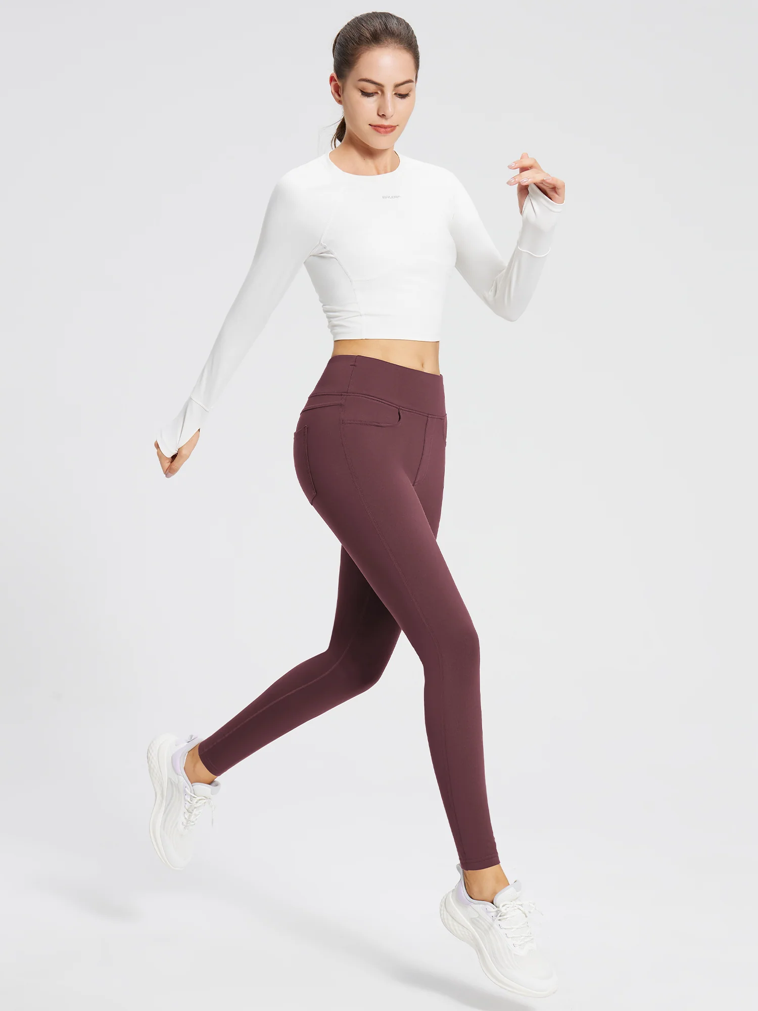 Laureate Fleece-Lined Denim Leggings - Image 3