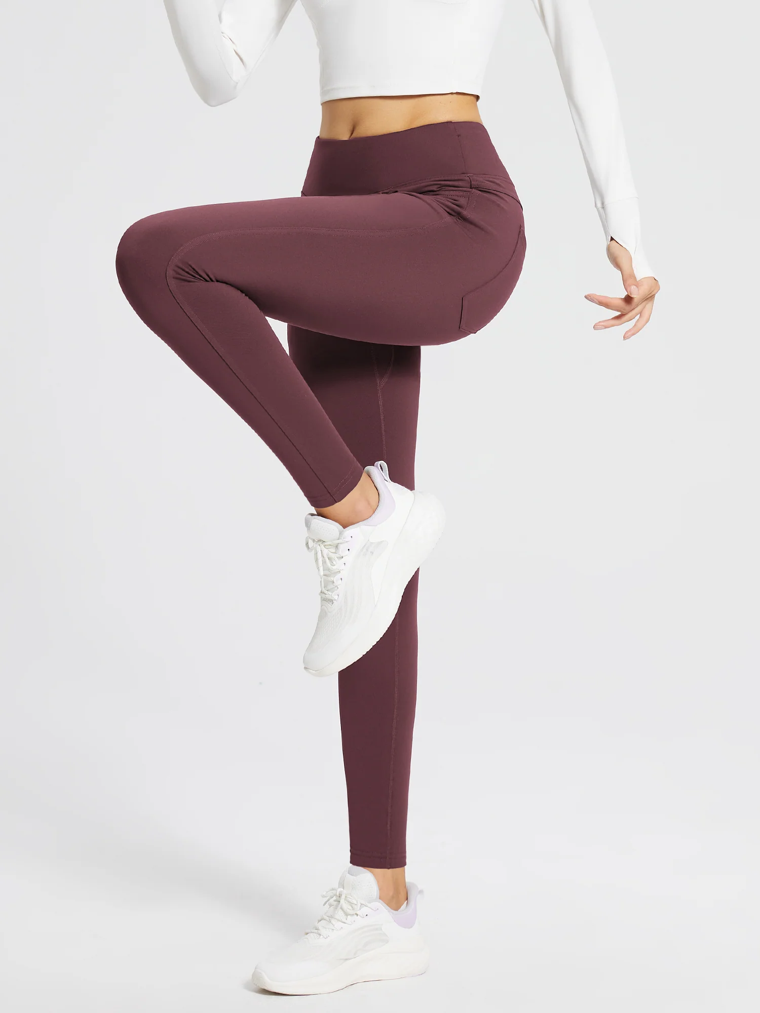 Laureate Fleece-Lined Denim Leggings - Image 6