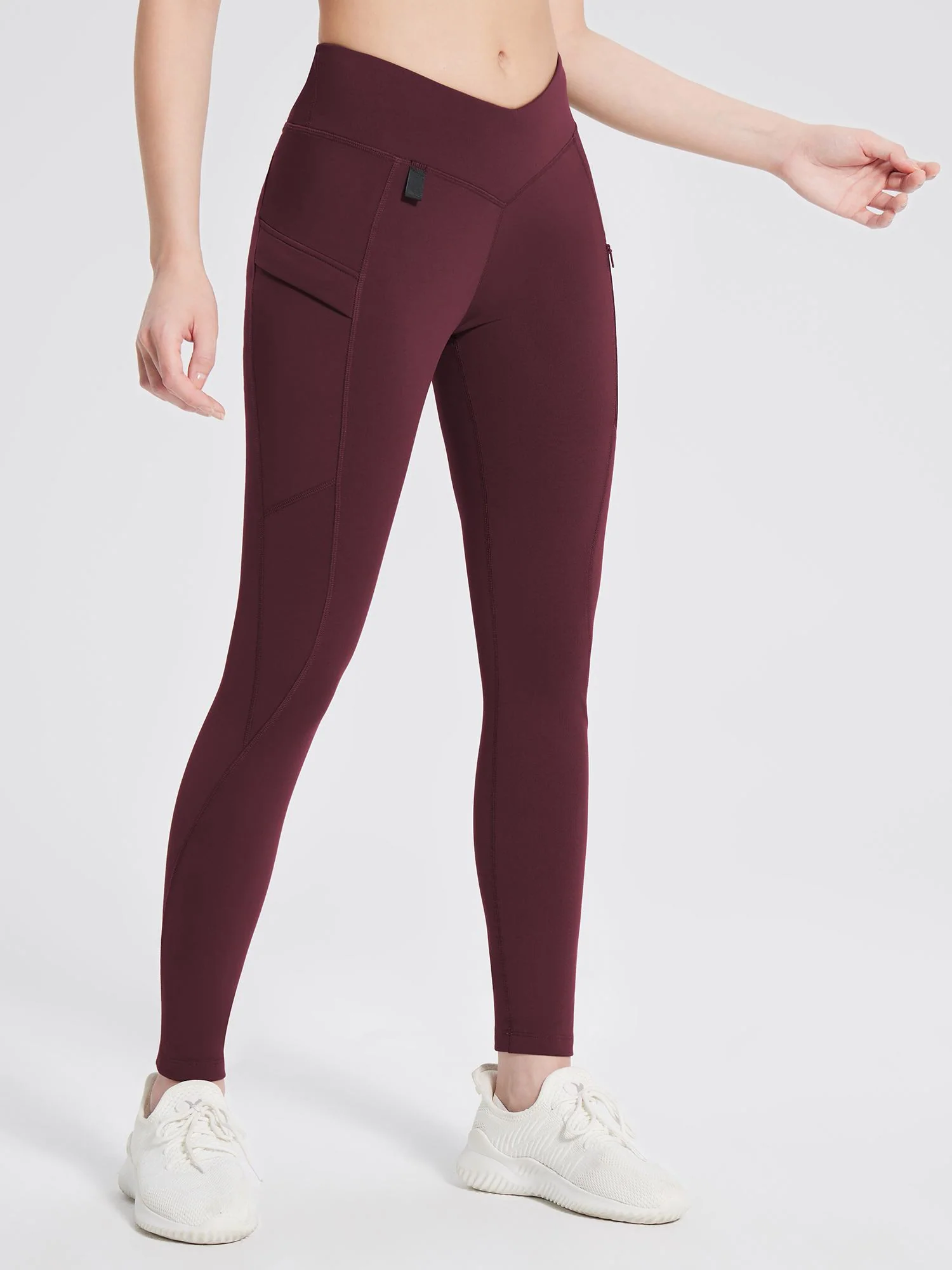 Fleece-Lined Multi-Pocket Hiking Leggings - Image 22