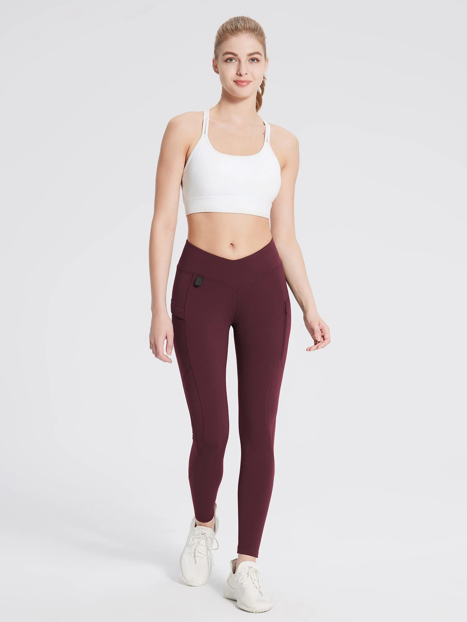 Fleece-Lined Multi-Pocket Hiking Leggings - Image 27