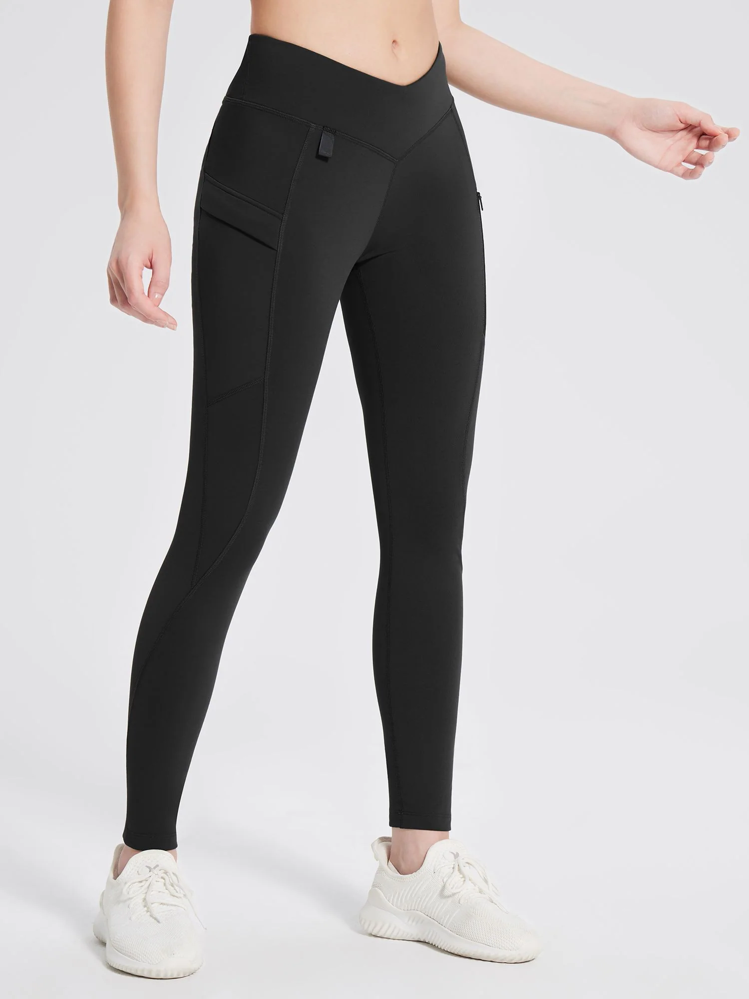 Fleece-Lined Multi-Pocket Hiking Leggings - Image 7