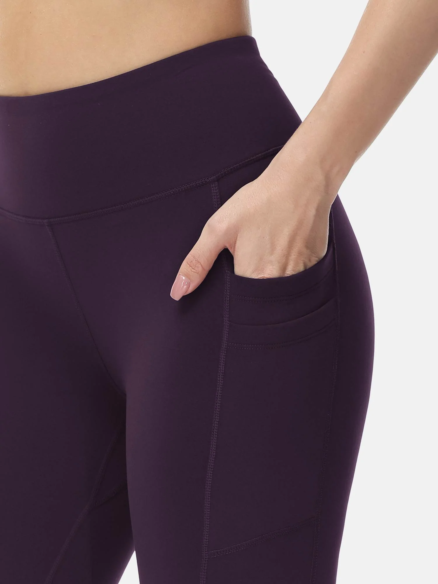 Fleece-Lined Water-Resistant Running Leggings - Image 17