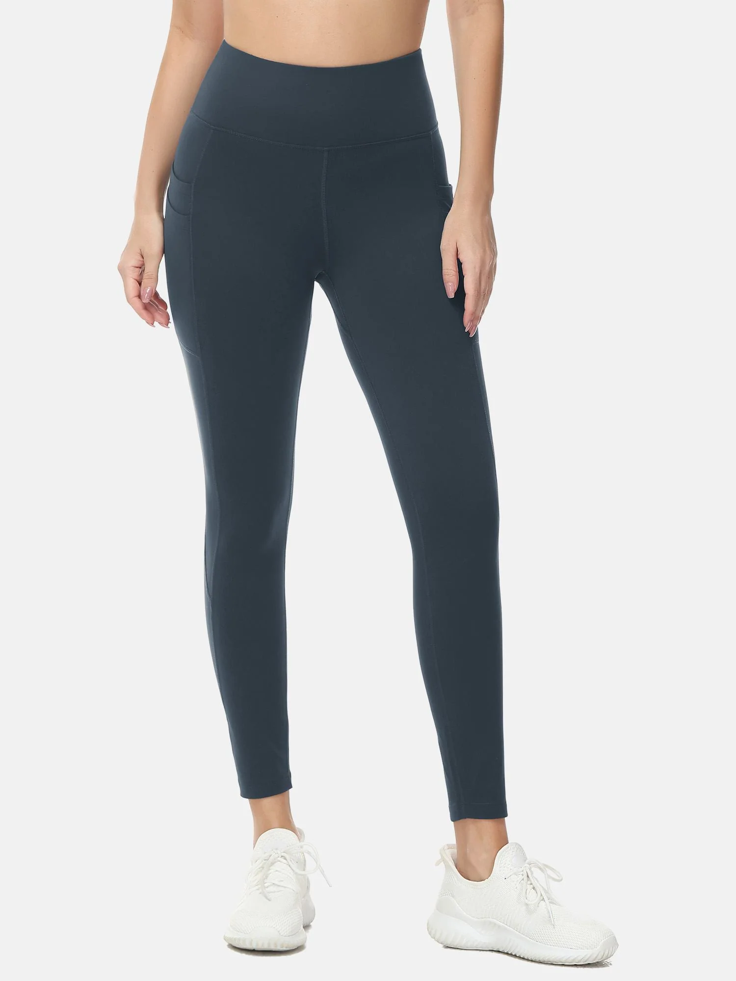Fleece-Lined Water-Resistant Running Leggings - Image 25
