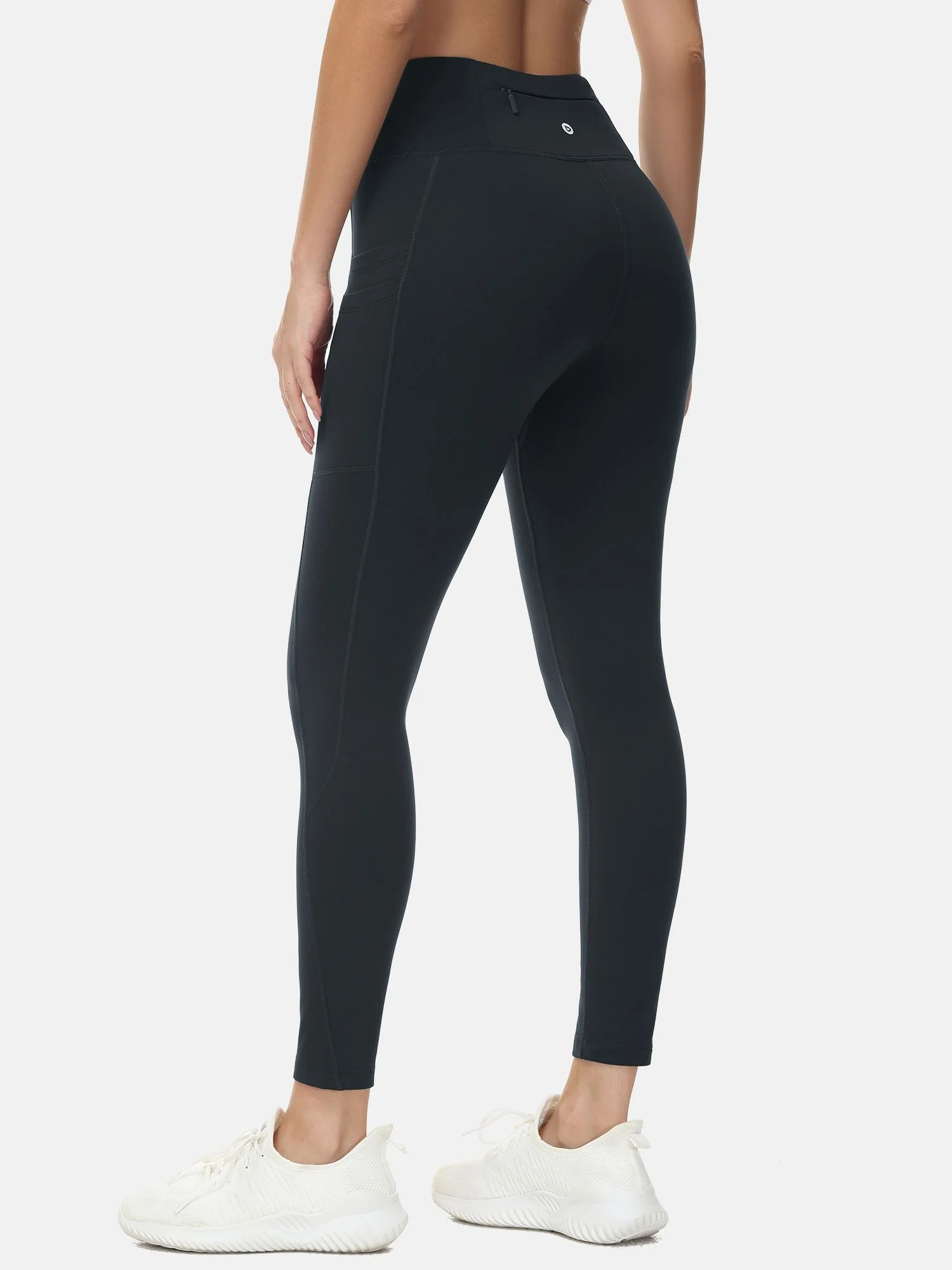 Fleece-Lined Water-Resistant Running Leggings - Image 51