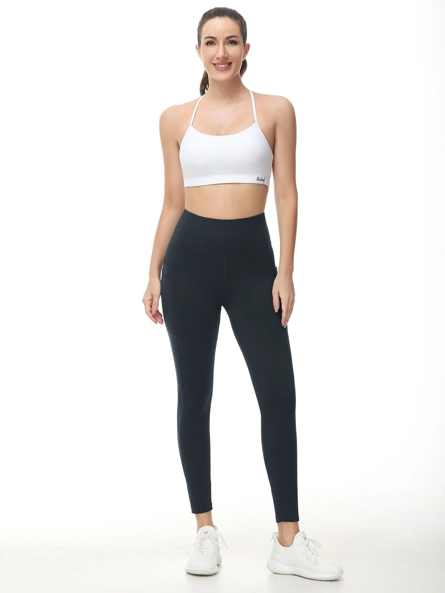 Fleece-Lined Water-Resistant Running Leggings - Image 54
