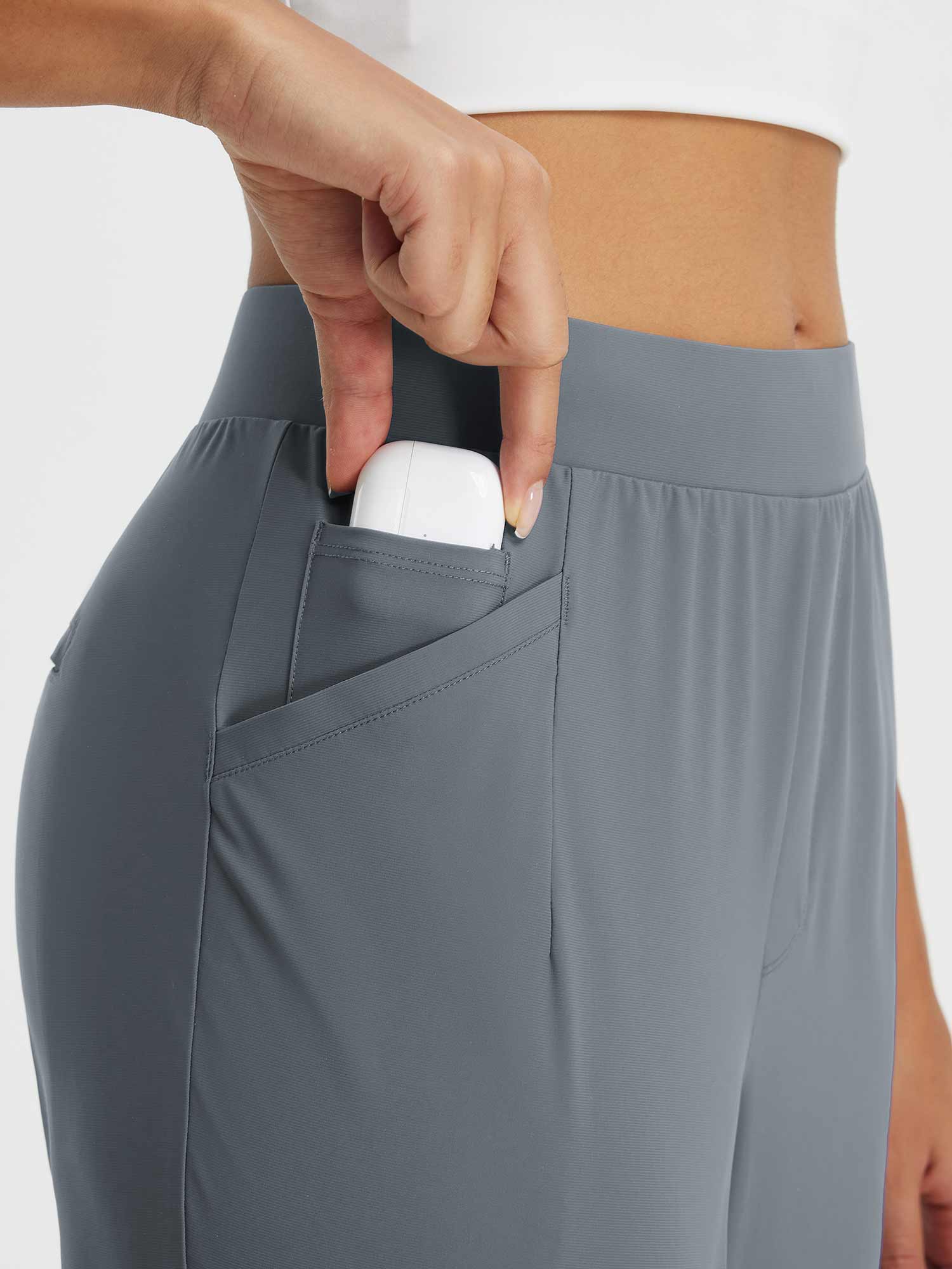 Dynamic Form High-Rise Tapered Trousers - Image 17