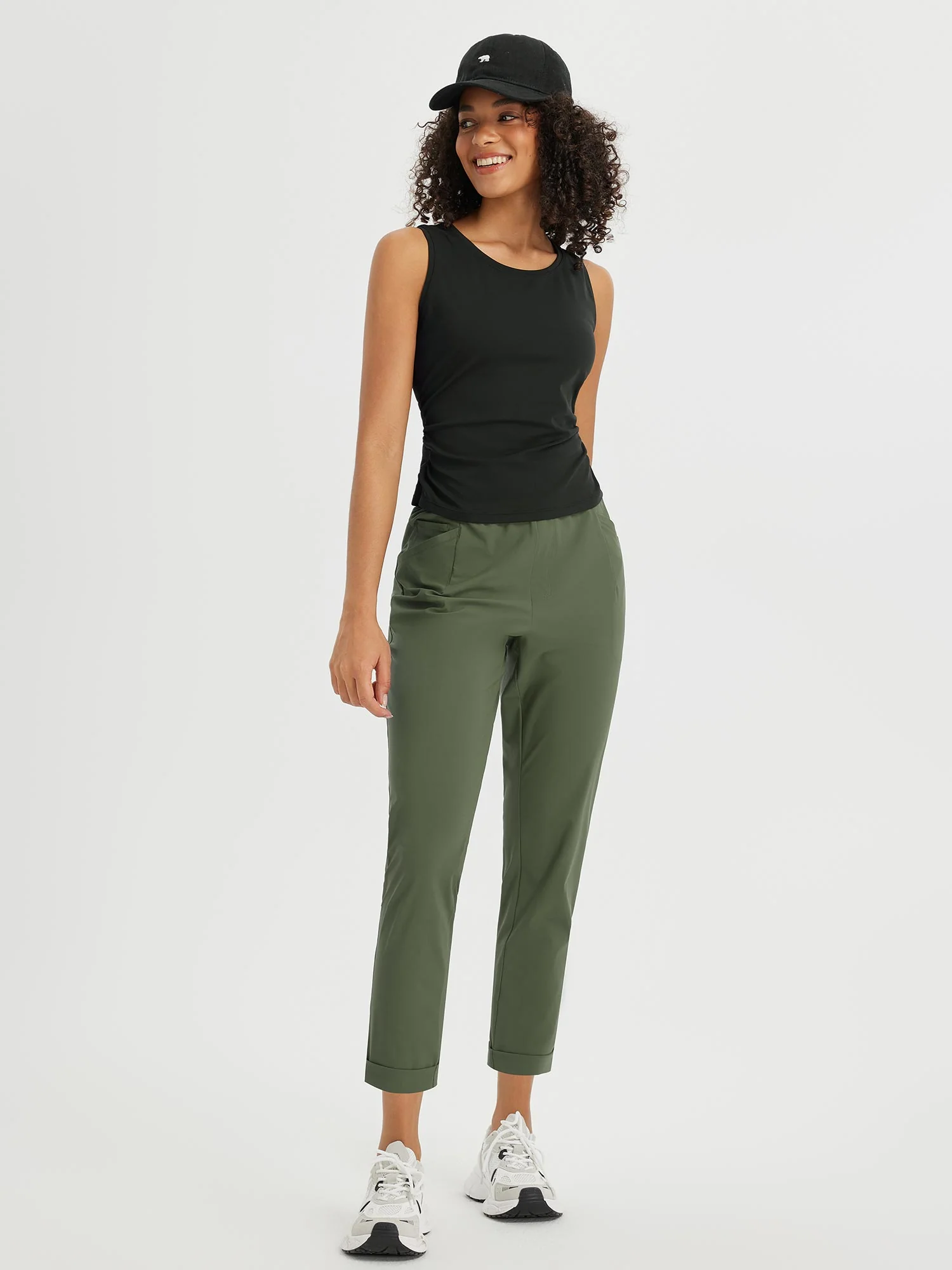 Dynamic Form High-Rise Tapered Trousers - Image 20