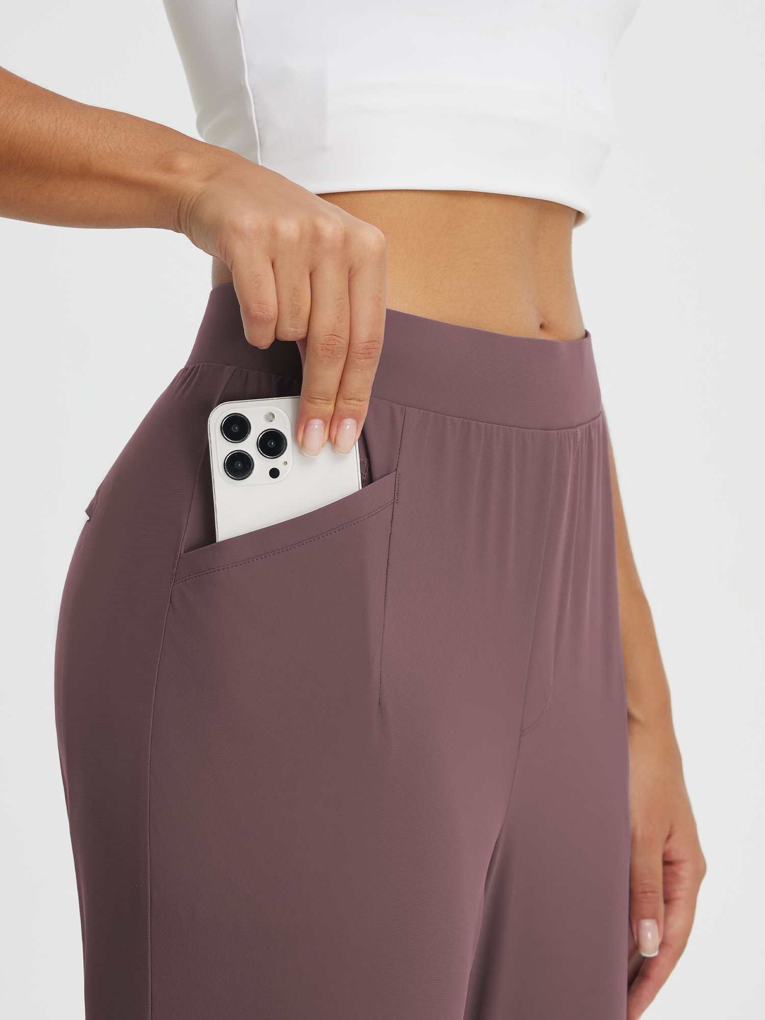 Dynamic Form High-Rise Tapered Trousers - Image 36