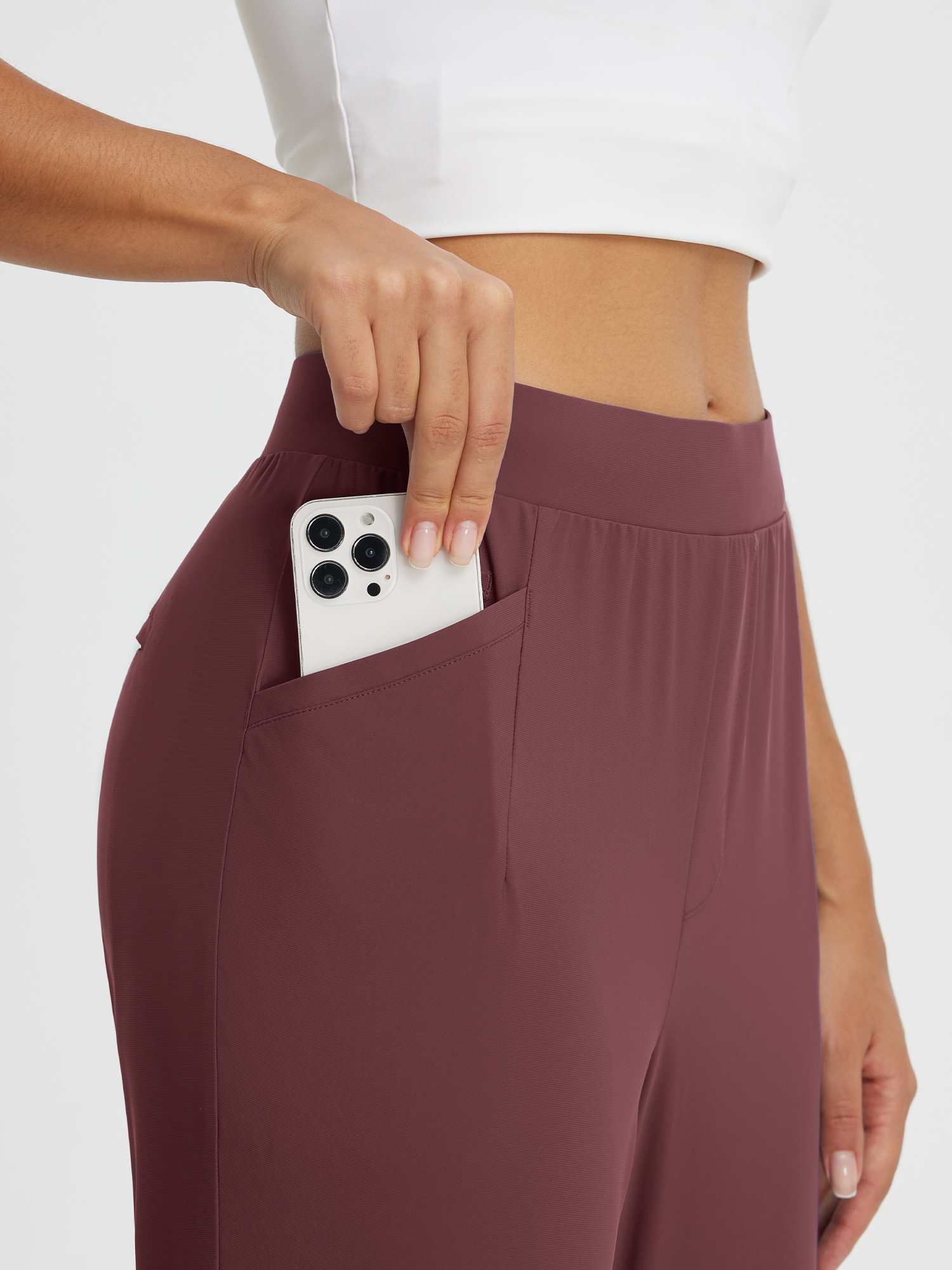 Dynamic Form High-Rise Tapered Trousers - Image 42