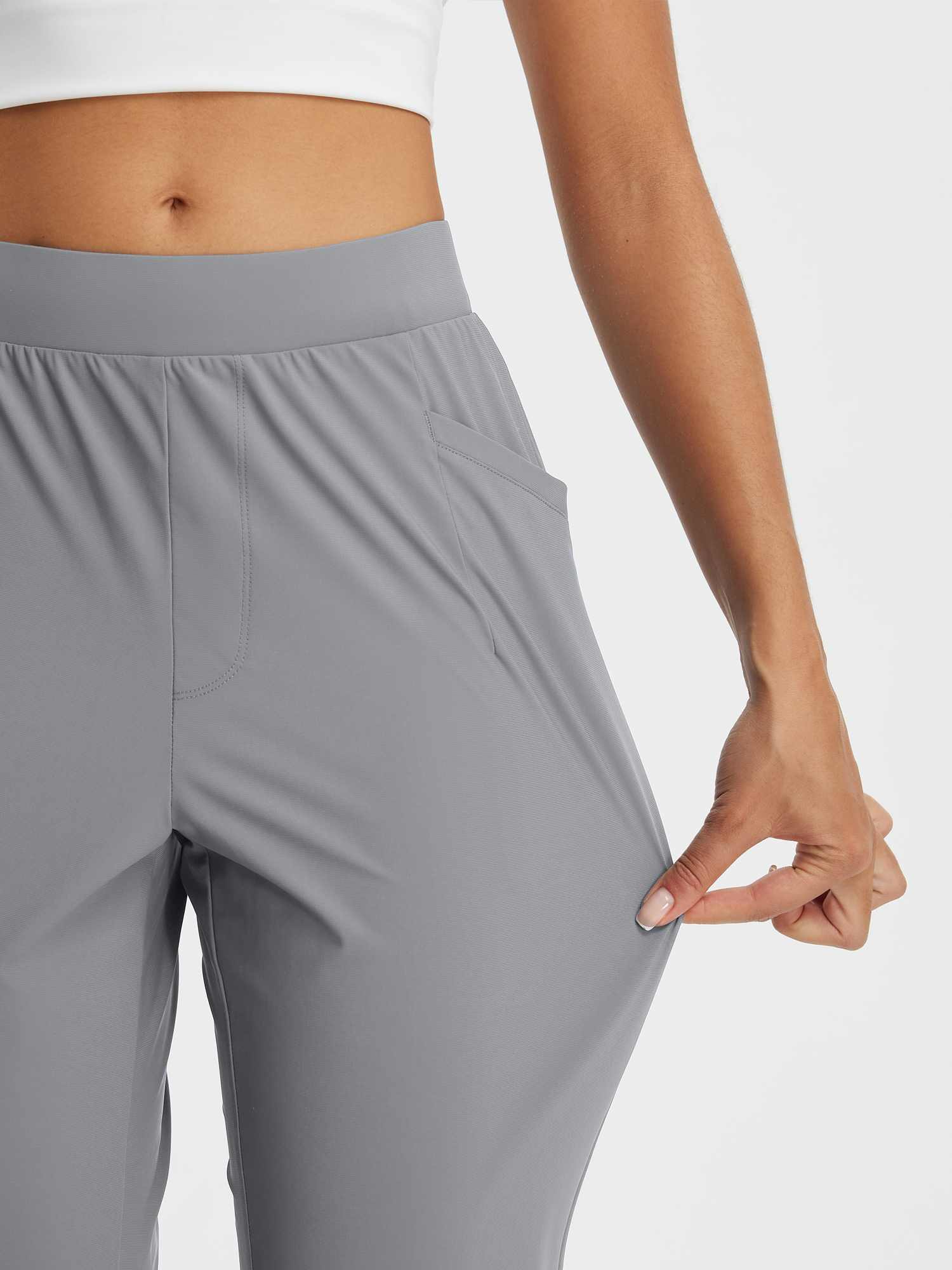 Dynamic Form High-Rise Tapered Trousers - Image 53