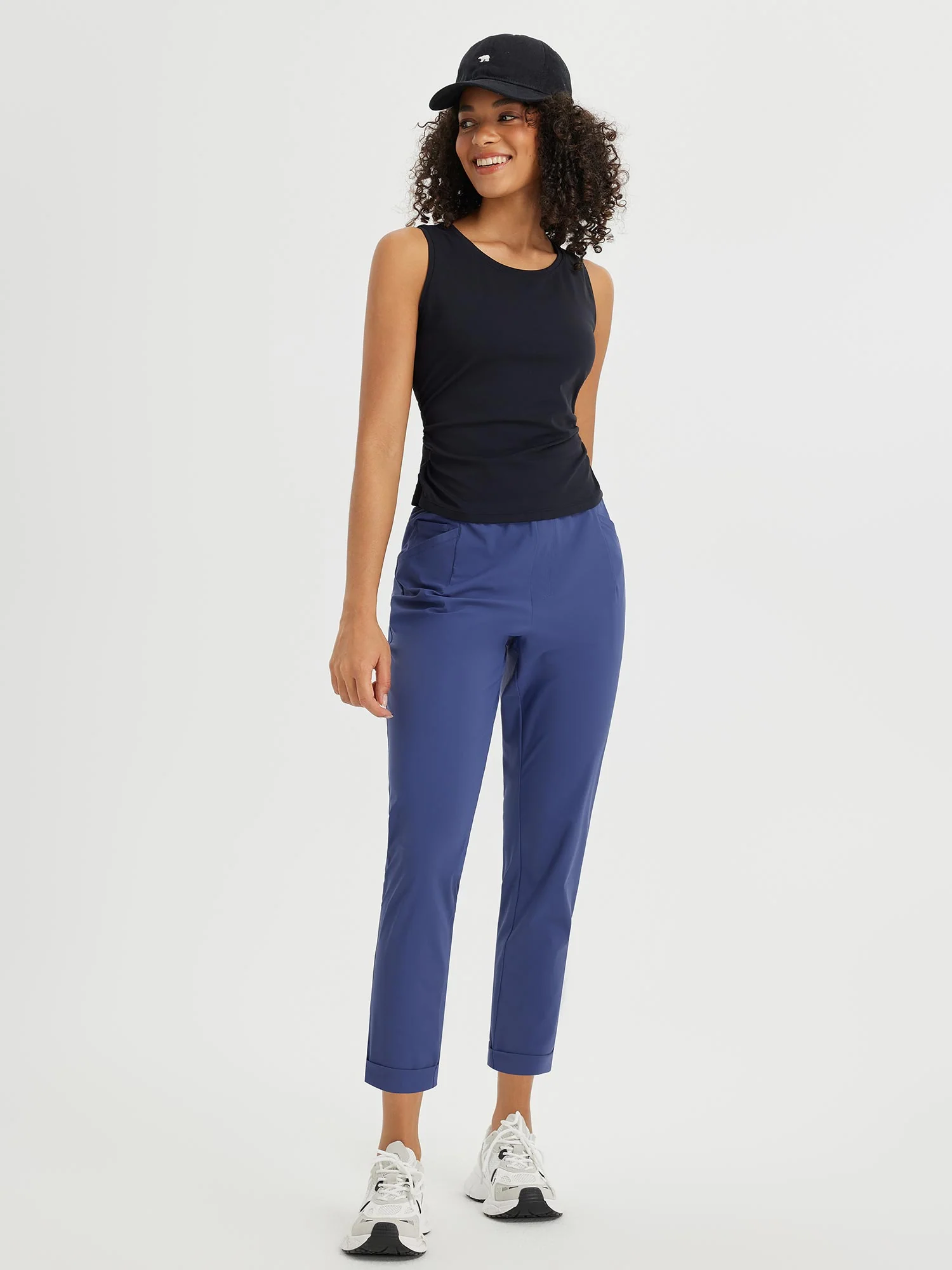 Dynamic Form High-Rise Tapered Trousers - Image 8