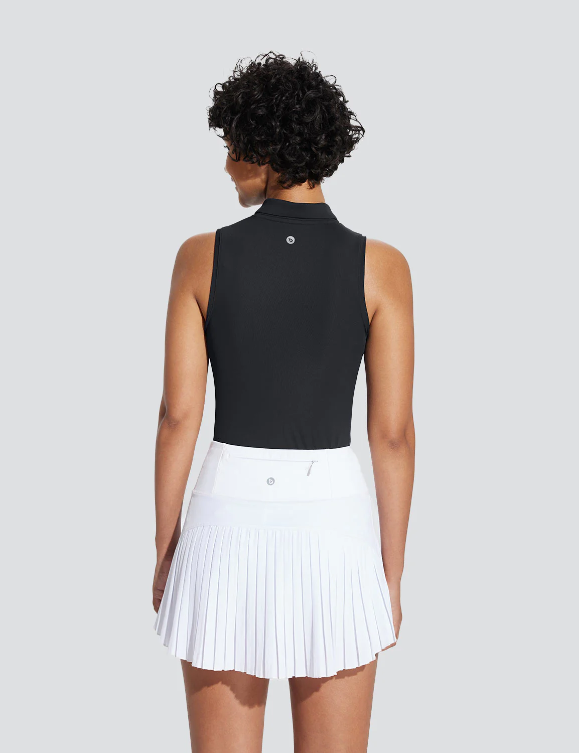 Flyleaf UPF 50+ Quick-Dry Sleeveless Golf Polo Shirt - Image 24