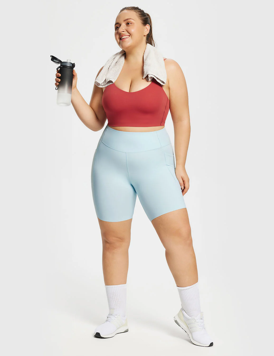 8" Seamless High-Rise Shorts - Image 22