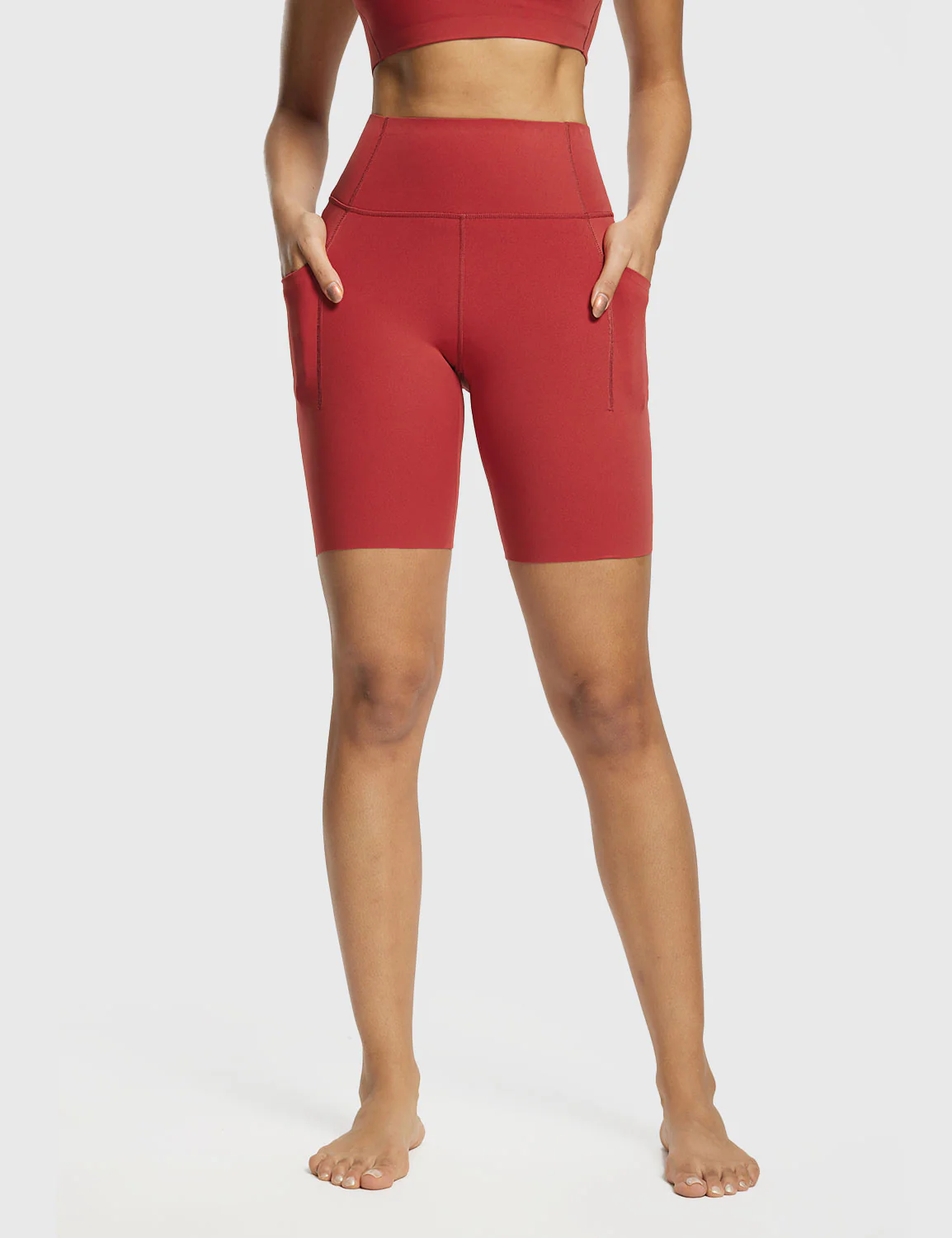 8" Seamless High-Rise Shorts - Image 23