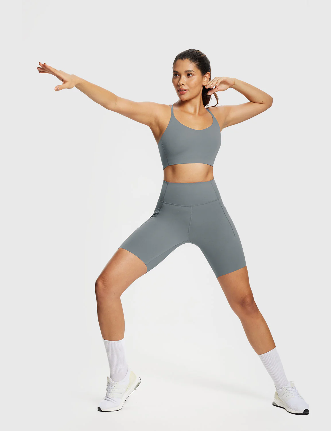 8" Seamless High-Rise Shorts - Image 32