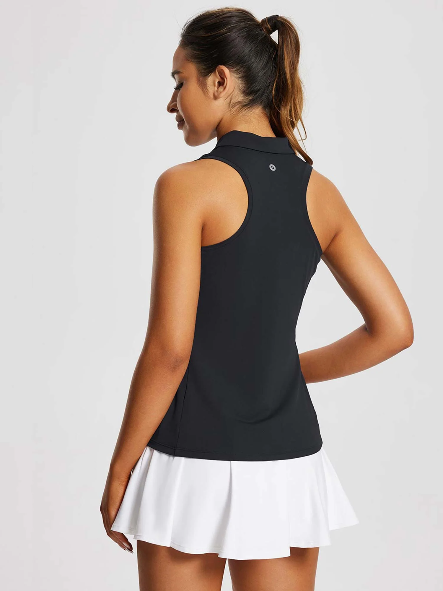 Women's Sleeveless Golf Polo Shirt - Image 6