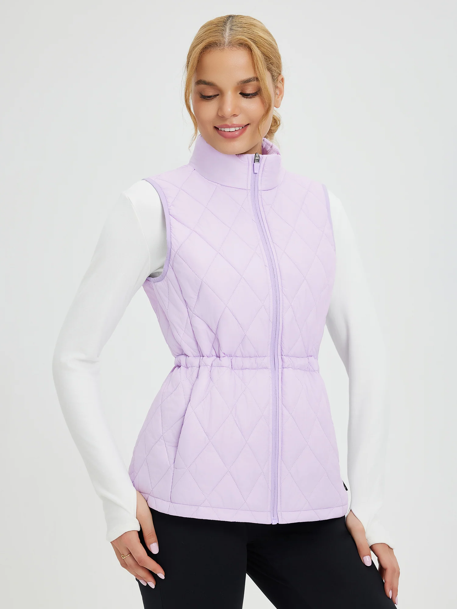 Golf Waist Drawstring Cotton Vest - Image 7