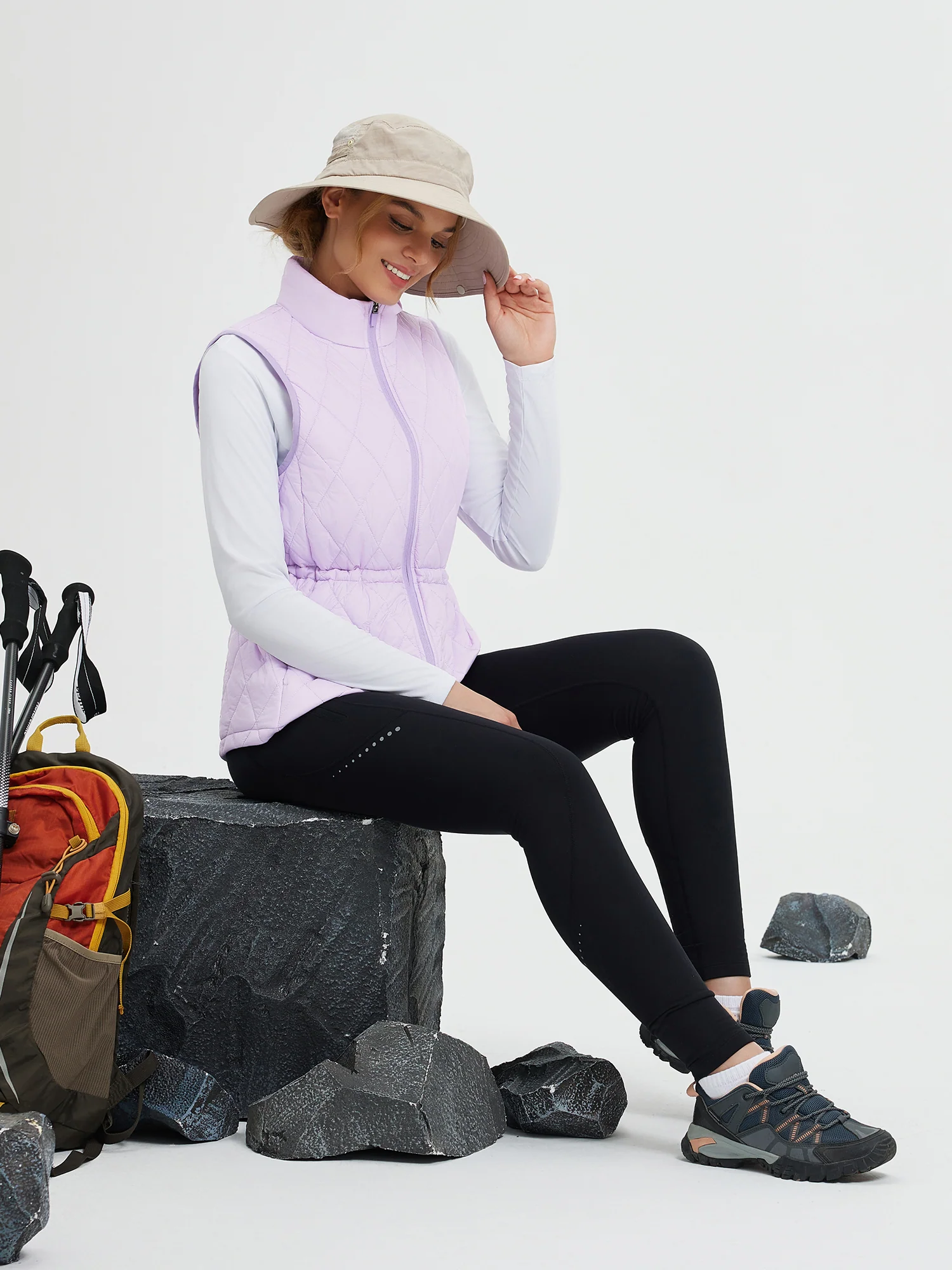 Golf Waist Drawstring Cotton Vest - Image 9