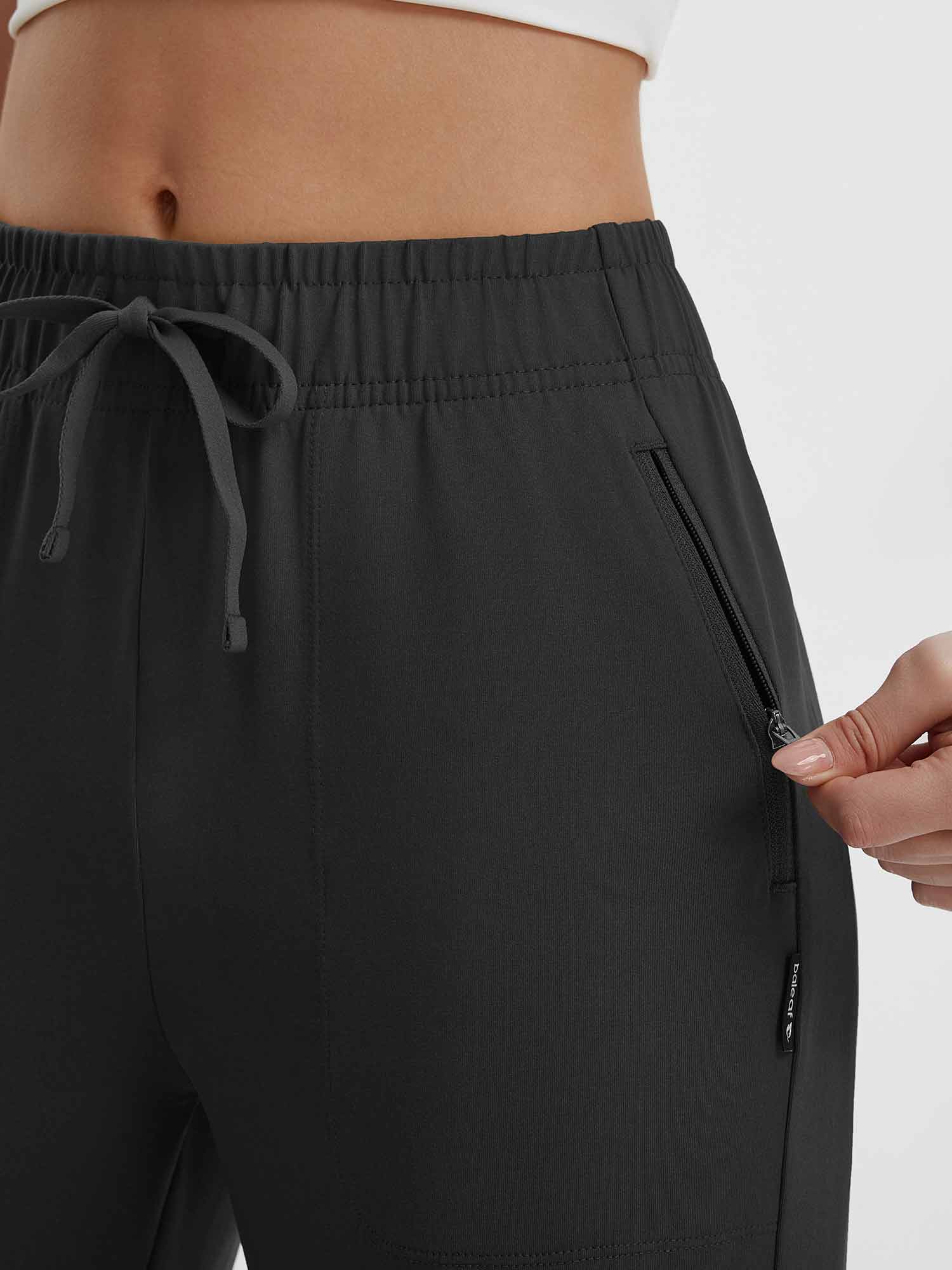 Women's 19" Quick-Dry Yoga Capri Pants - Image 25