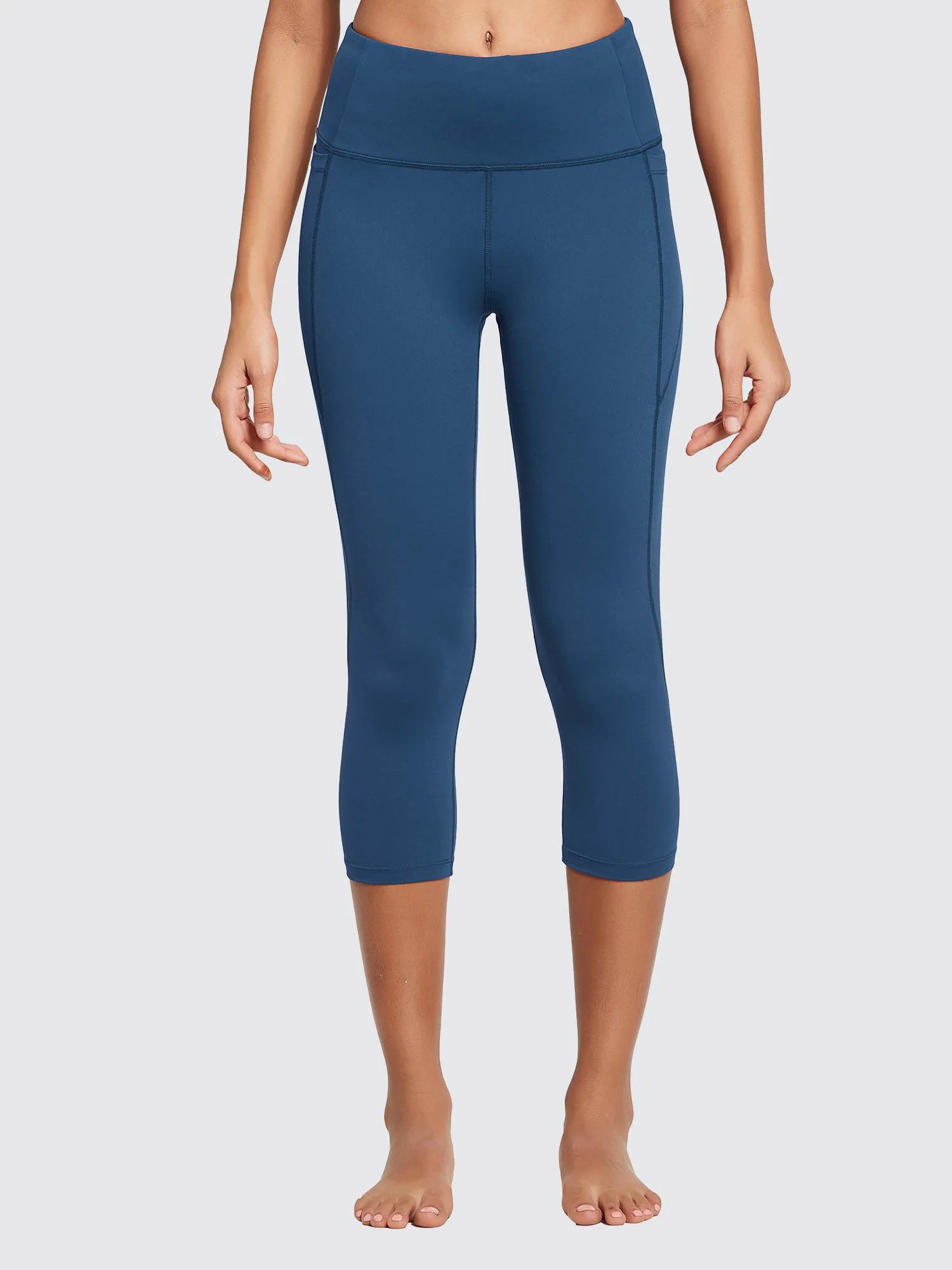 Women's Plus Size High-Waisted Capris - Image 37