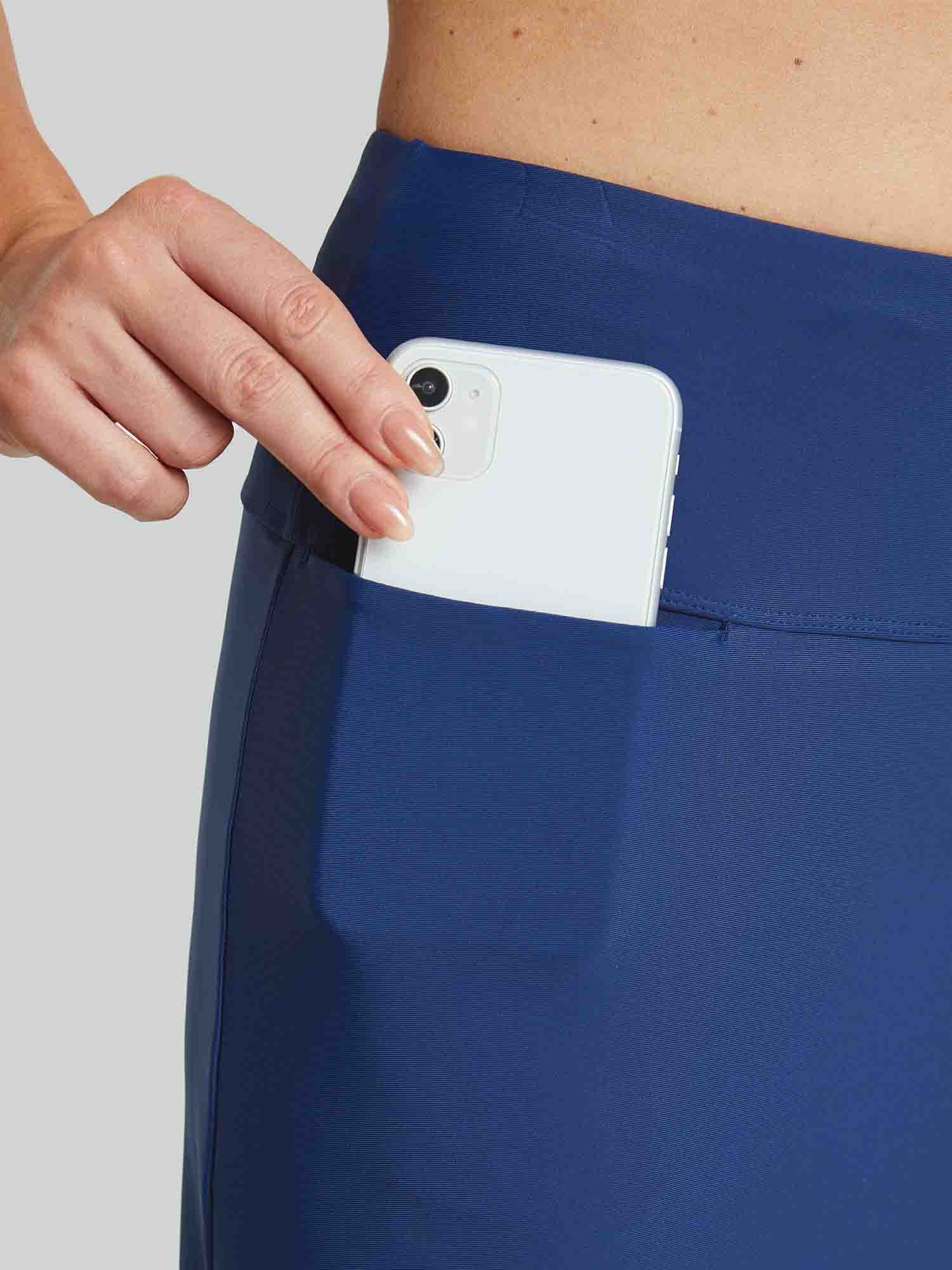 High Waisted Split-Hem Swim Skirt - Image 21