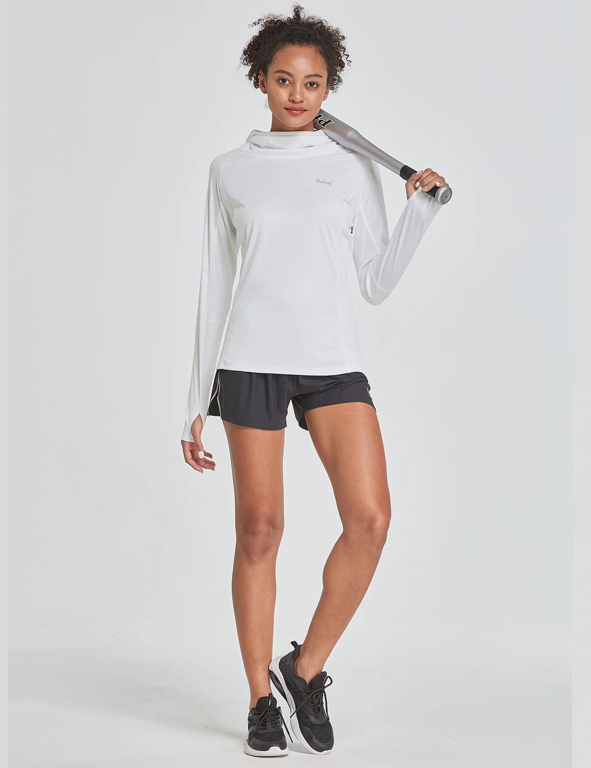 Women's UPF 50+ Hiking Shirt With Face Cover - Image 12