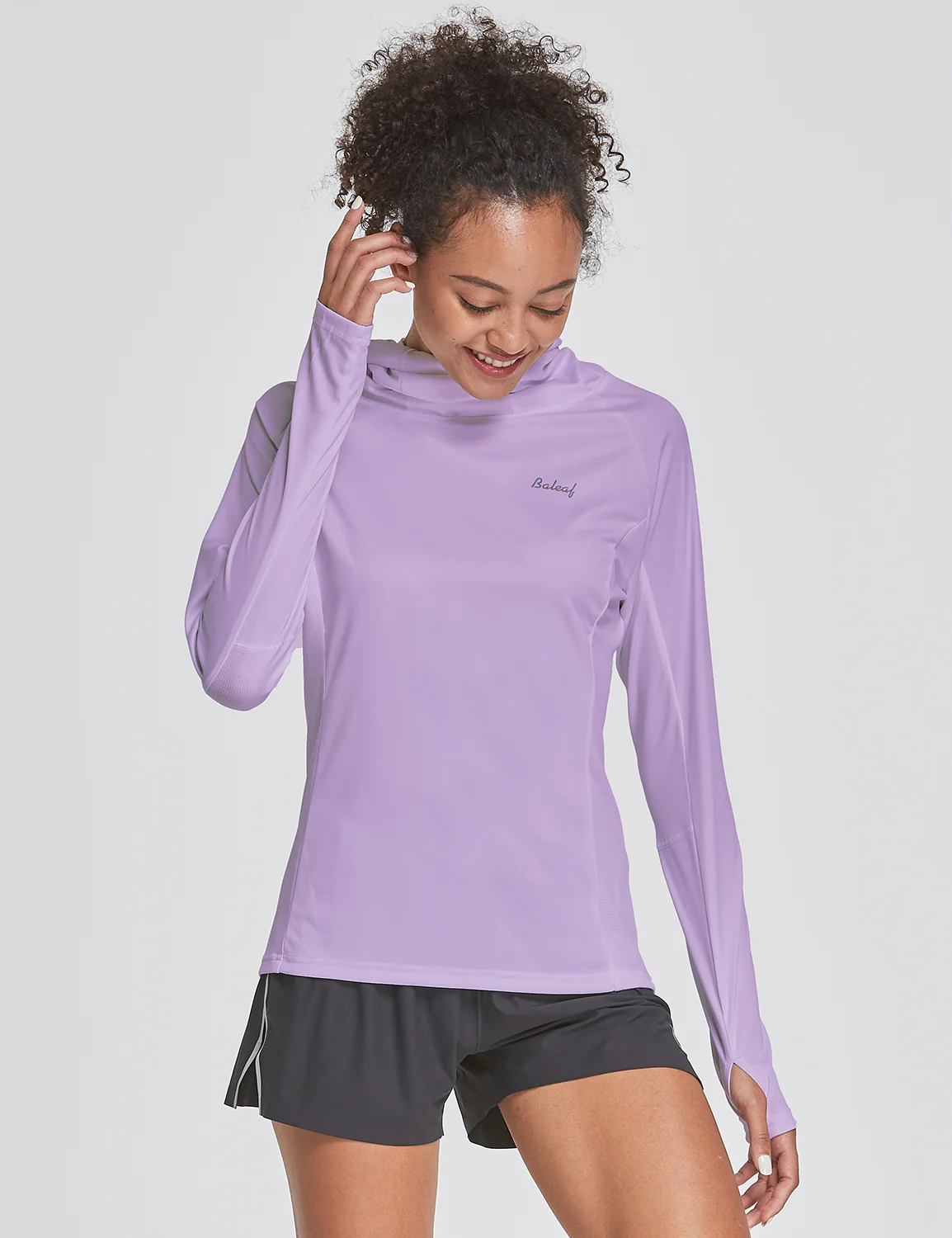 Women's UPF 50+ Hiking Shirt With Face Cover - Image 14