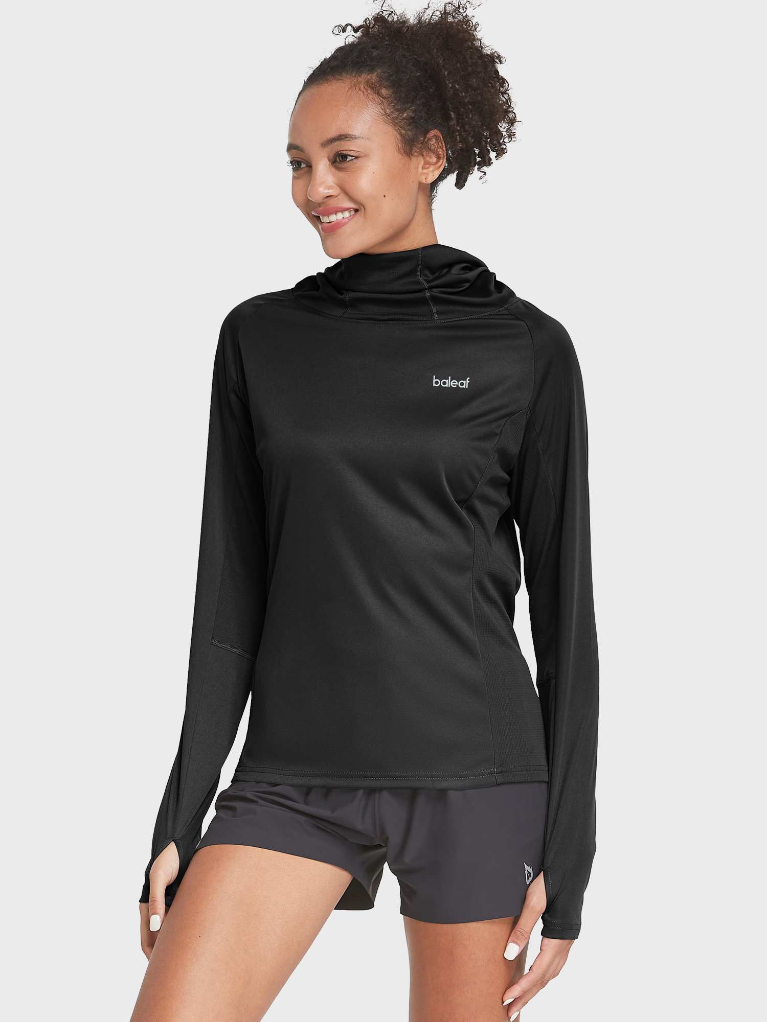 Women's UPF 50+ Hiking Shirt With Face Cover - Image 21