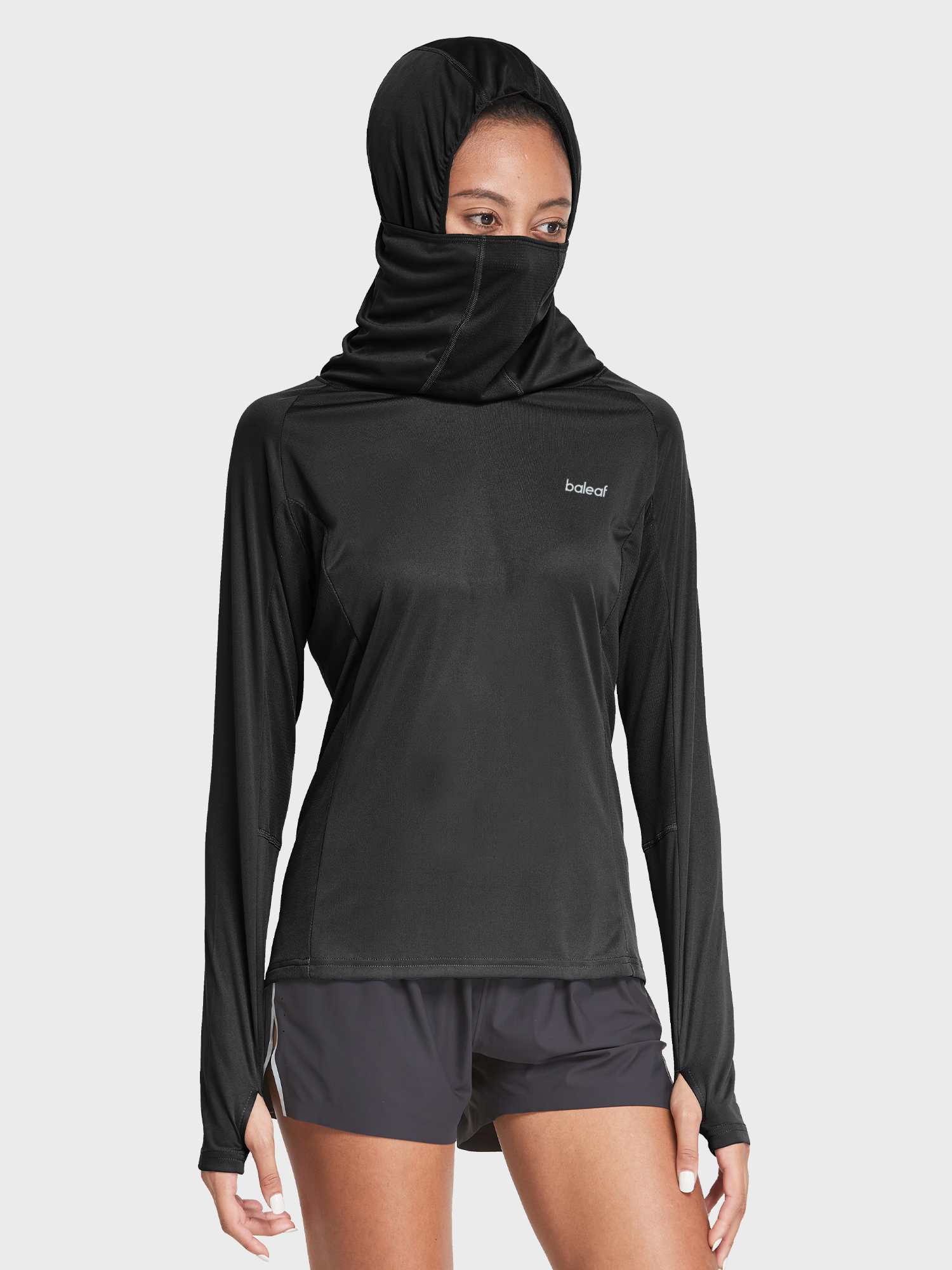 Women's UPF 50+ Hiking Shirt With Face Cover - Image 22