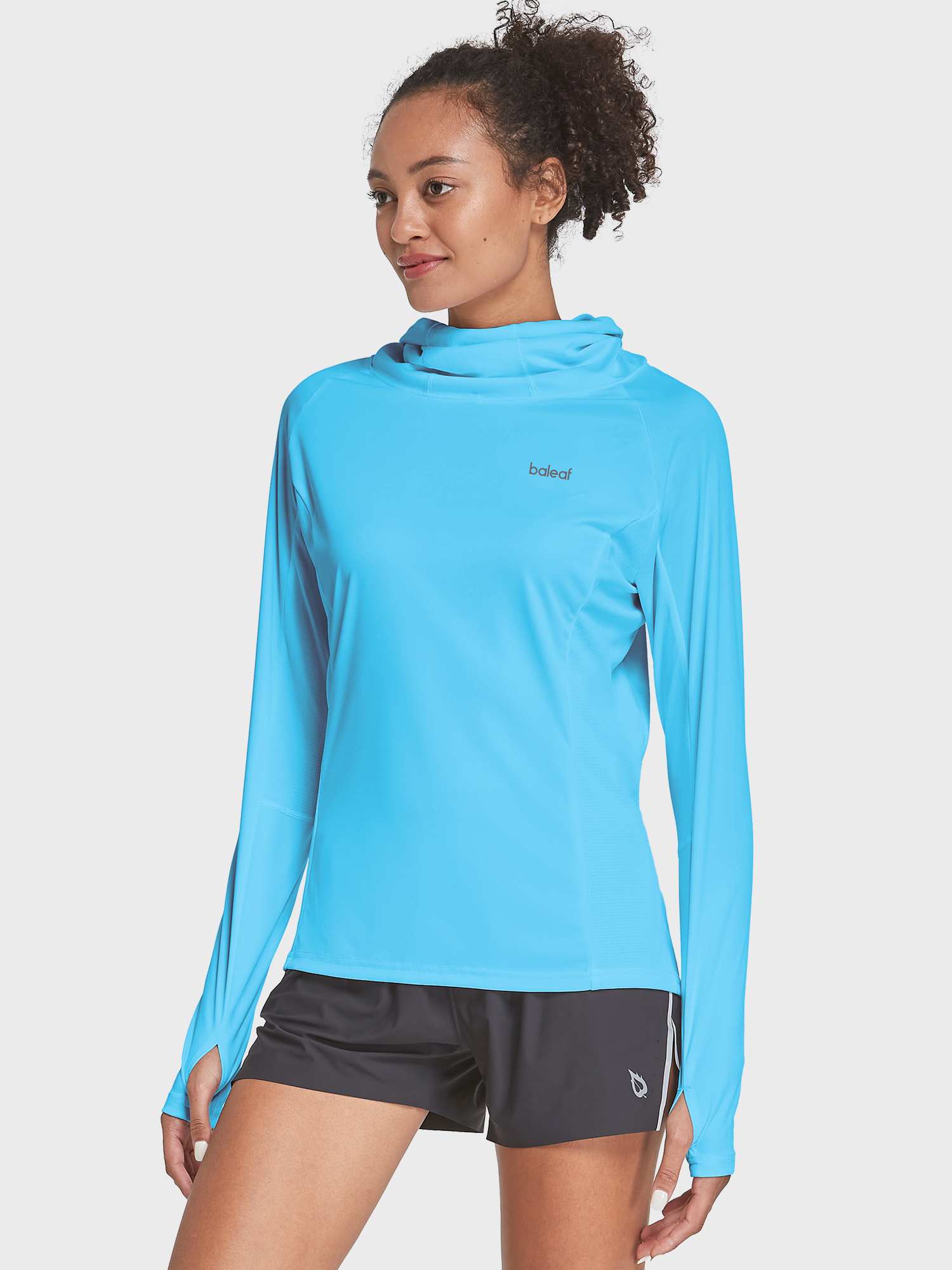 Women's UPF 50+ Hiking Shirt With Face Cover - Image 27