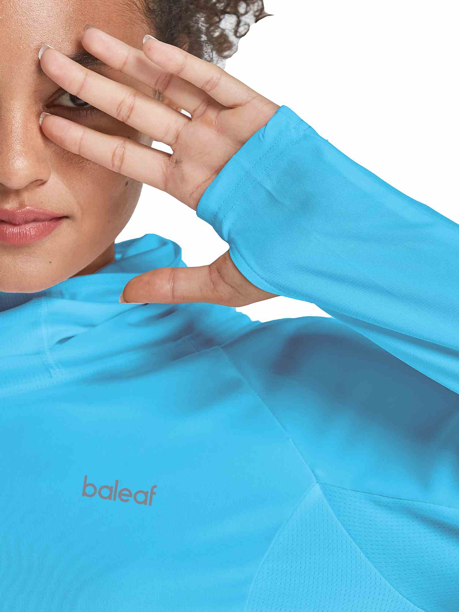 Women's UPF 50+ Hiking Shirt With Face Cover - Image 30