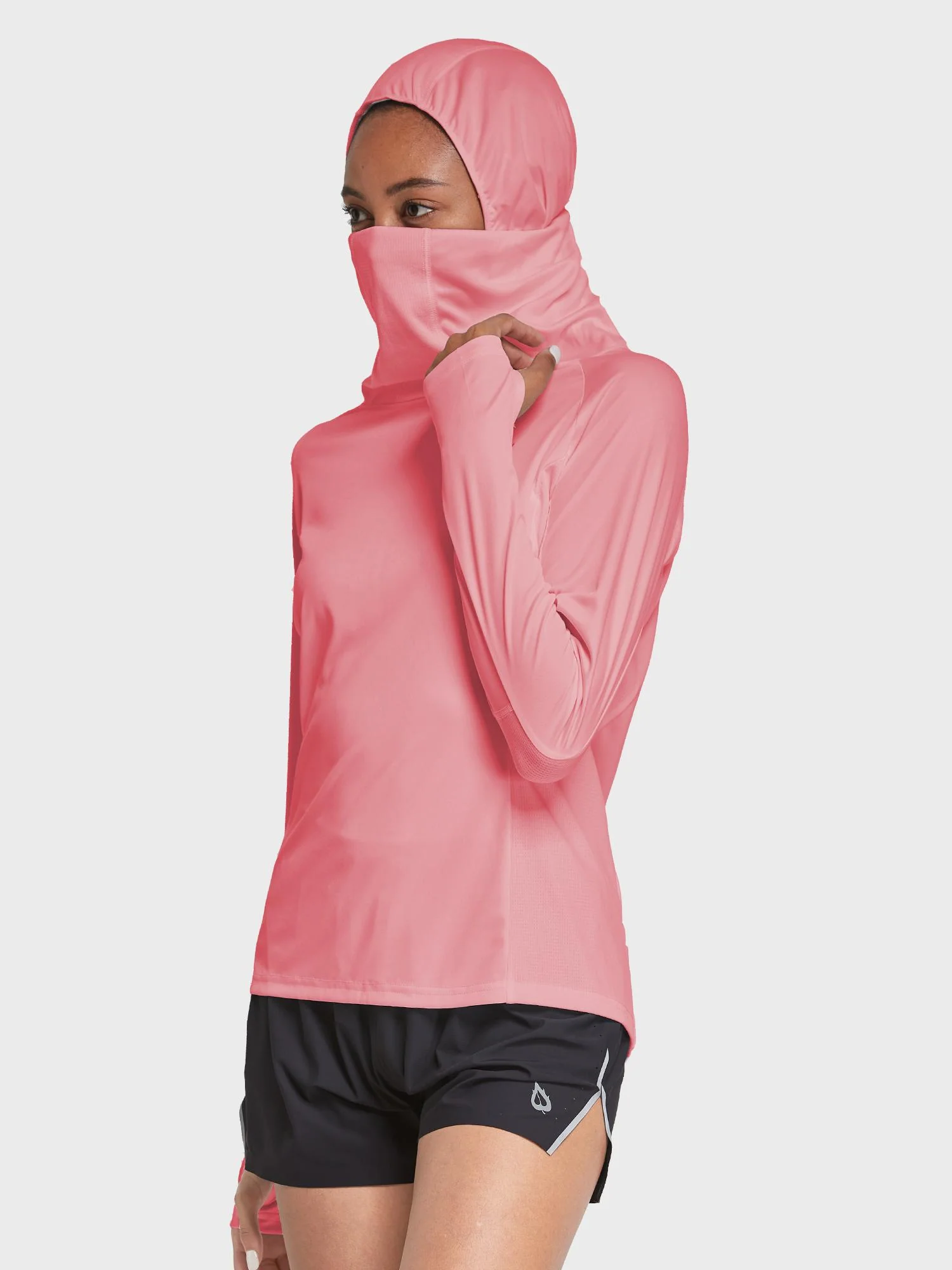 Women's UPF 50+ Hiking Shirt With Face Cover - Image 34