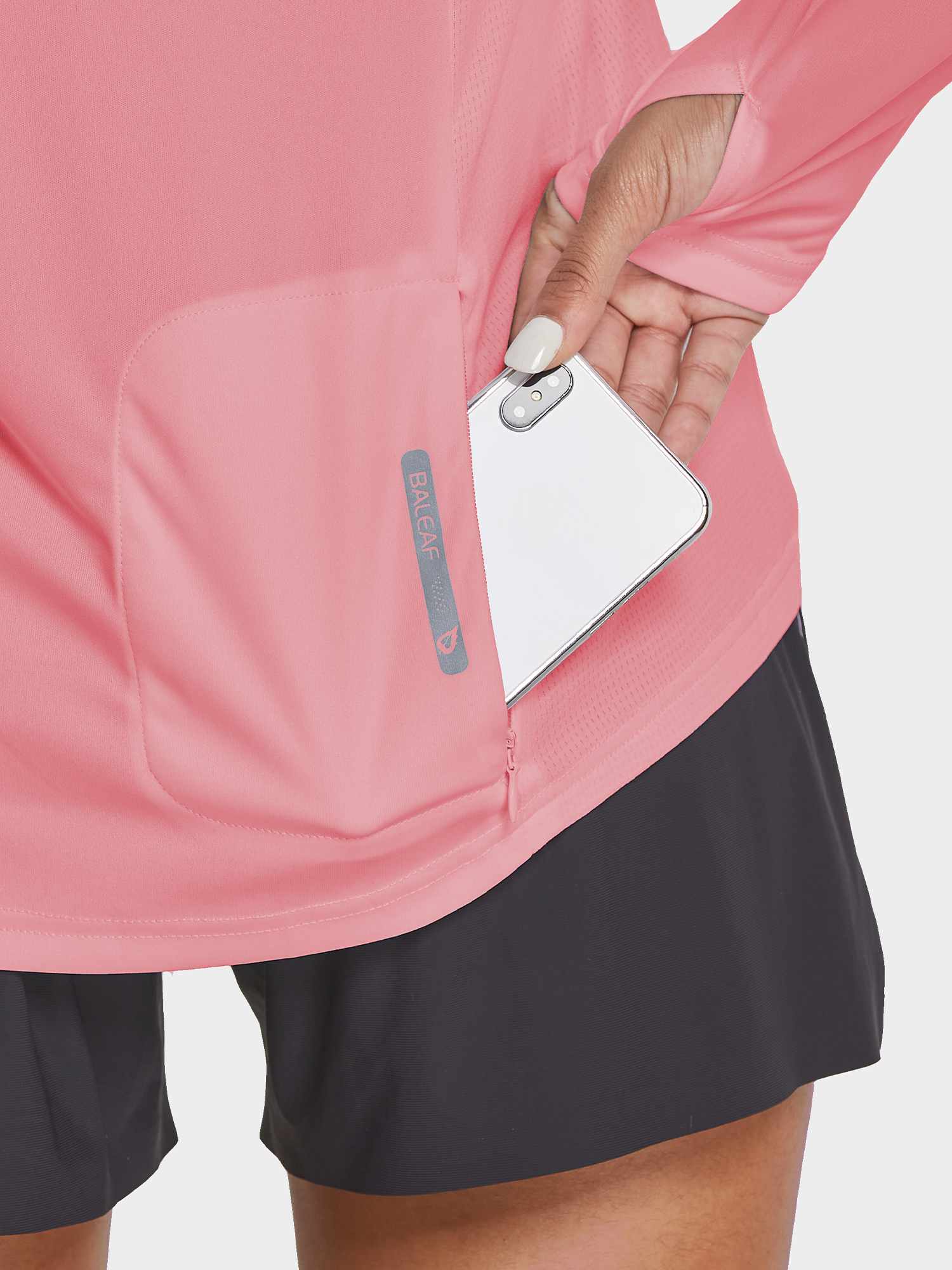 Women's UPF 50+ Hiking Shirt With Face Cover - Image 37