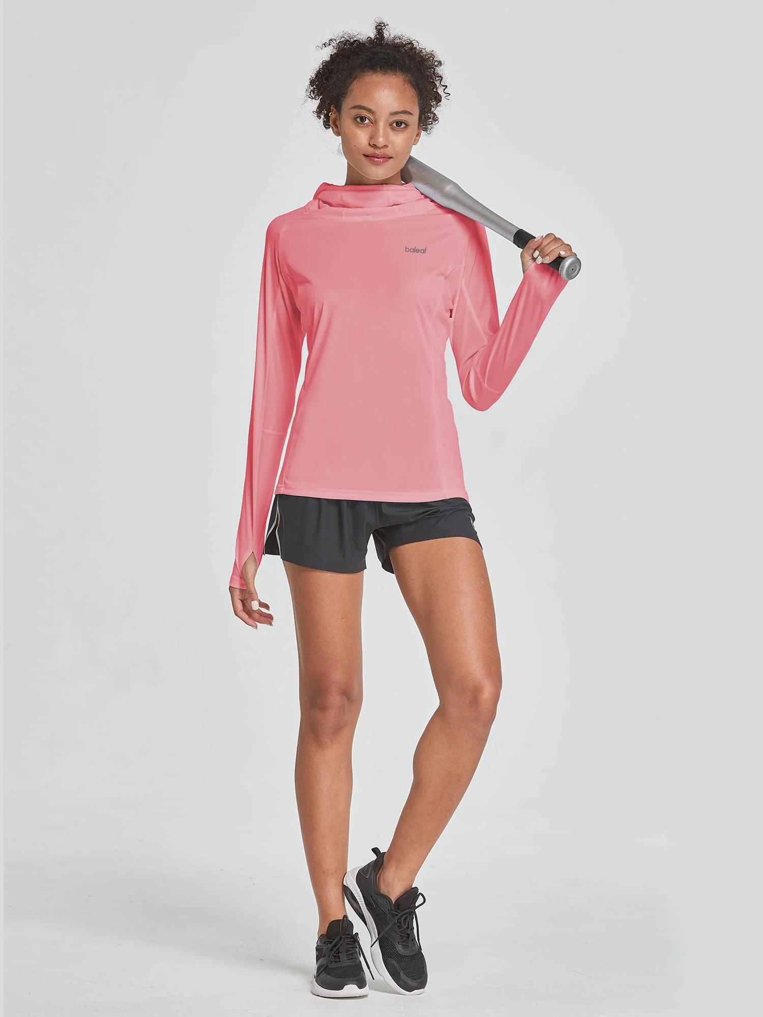 Women's UPF 50+ Hiking Shirt With Face Cover - Image 38