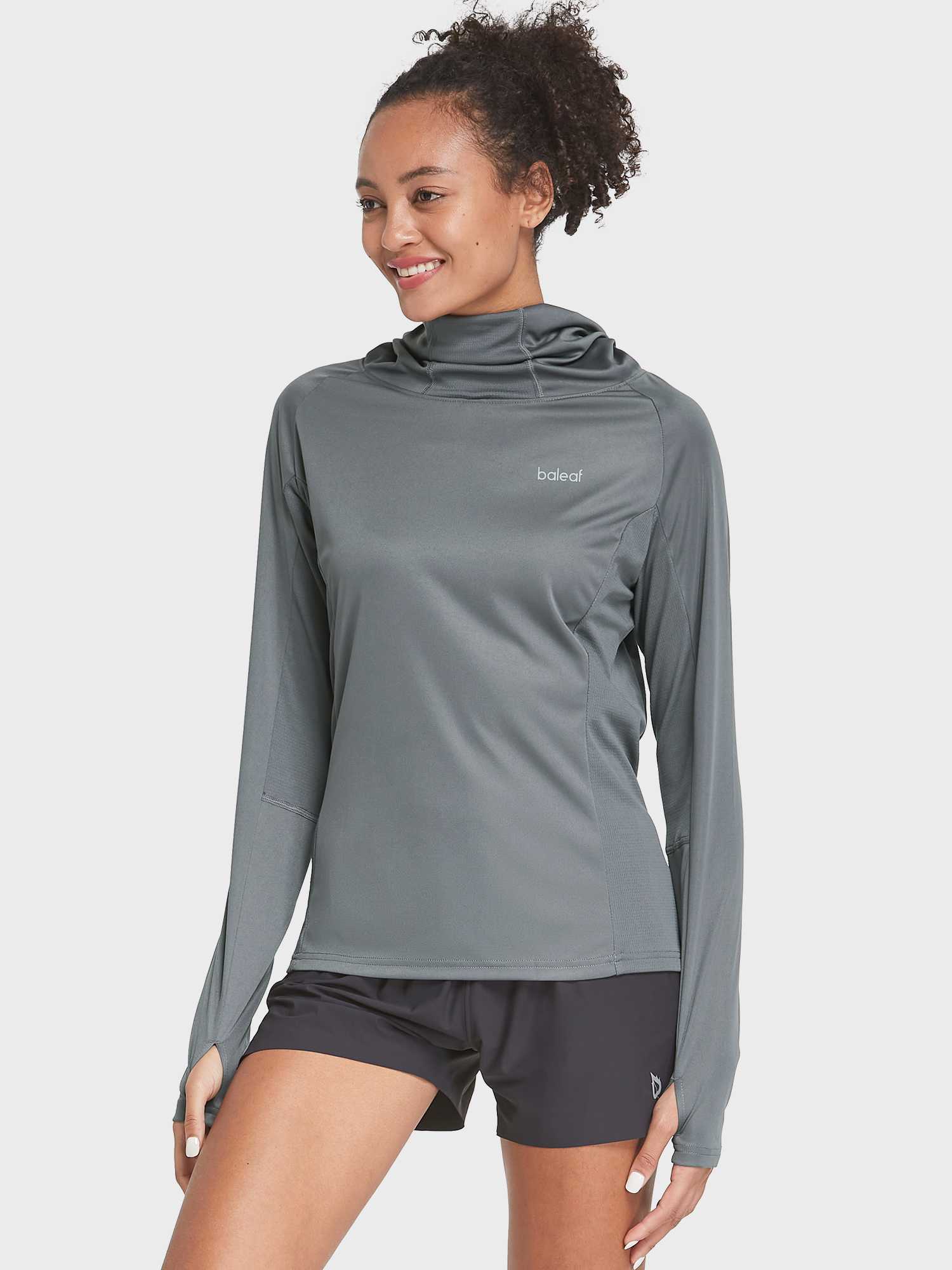 Women's UPF 50+ Hiking Shirt With Face Cover - Image 39
