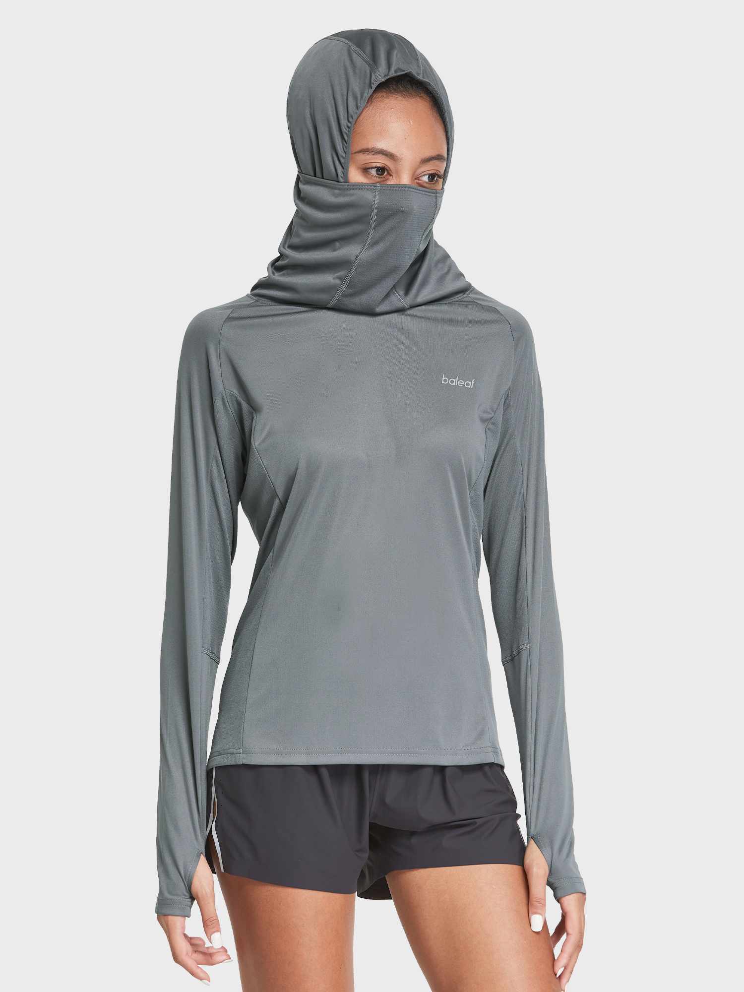 Women's UPF 50+ Hiking Shirt With Face Cover - Image 40