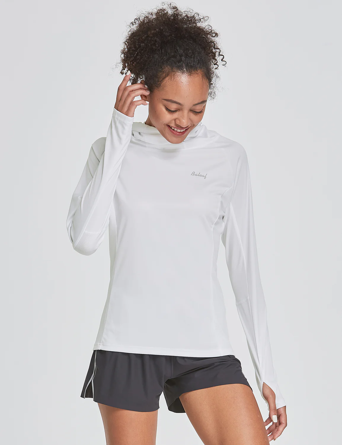 Women's UPF 50+ Hiking Shirt With Face Cover - Image 7