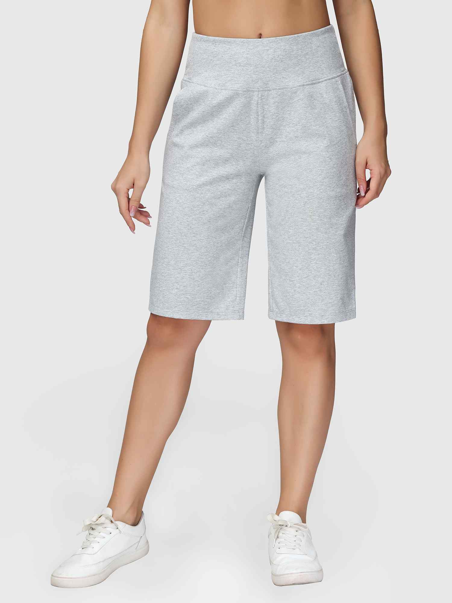 Women's 12" Cotton Bermuda Shorts - Image 26